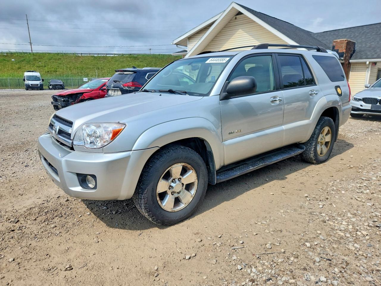 2006 Toyota 4runner Sr5 Gray vin: JTEBU14R460088860