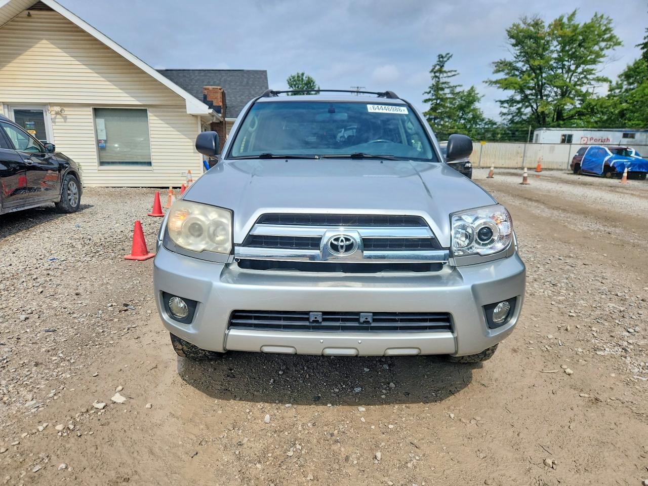 2006 Toyota 4runner Sr5 Gray vin: JTEBU14R460088860
