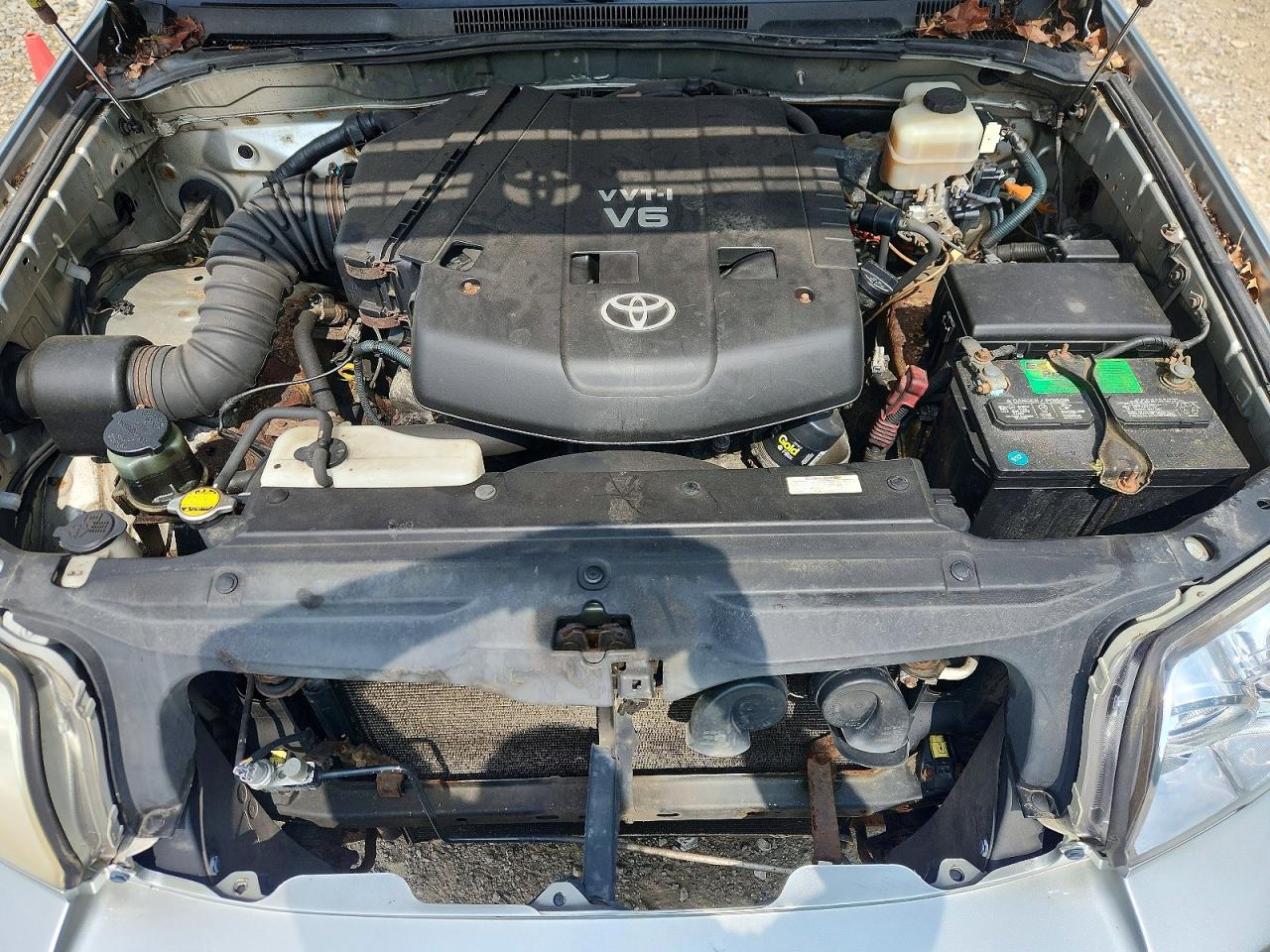 2006 Toyota 4runner Sr5 Gray vin: JTEBU14R460088860