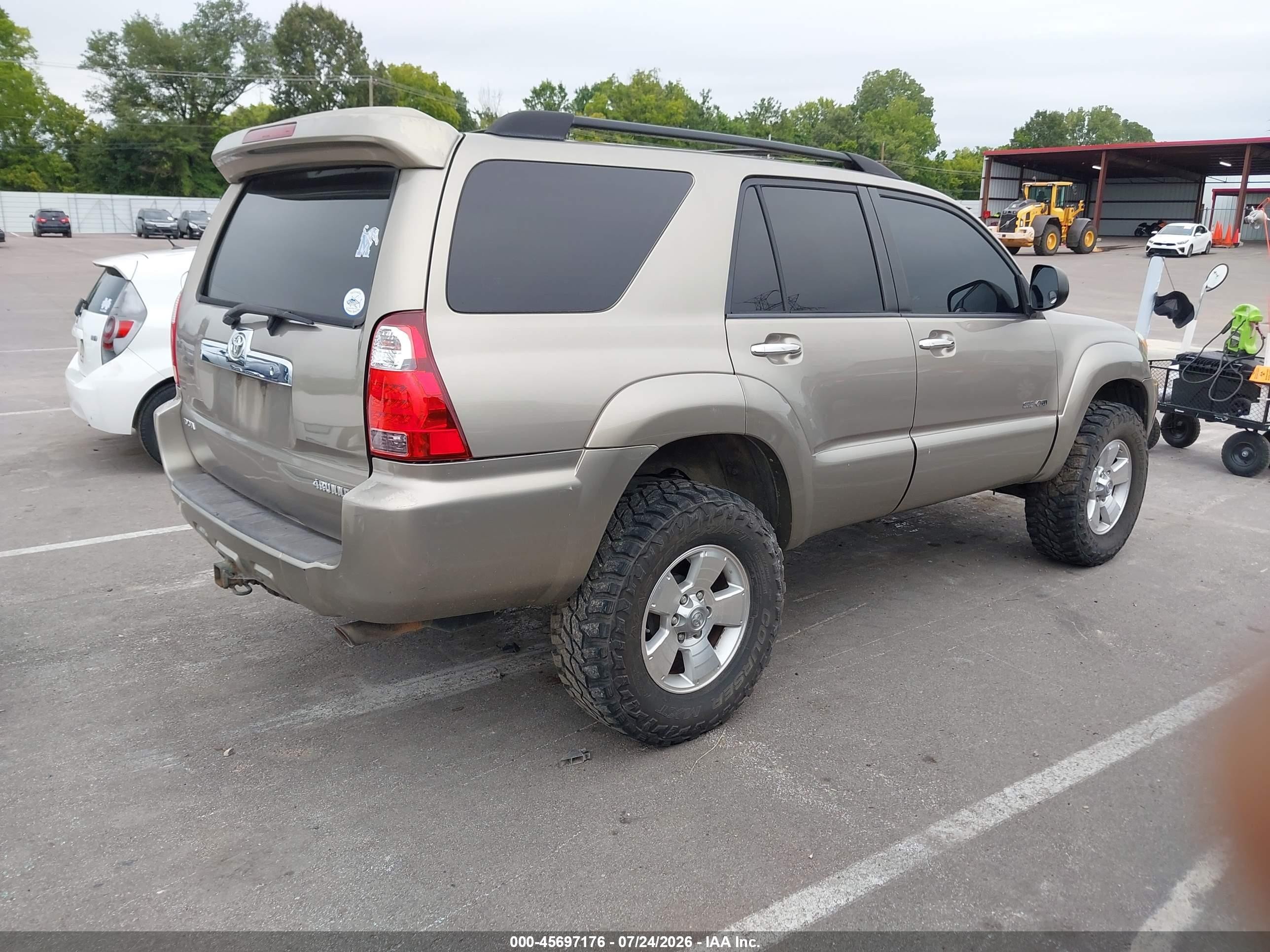 2006 Toyota 4runner Sr5 V6 Tan vin: JTEBU14R460100019