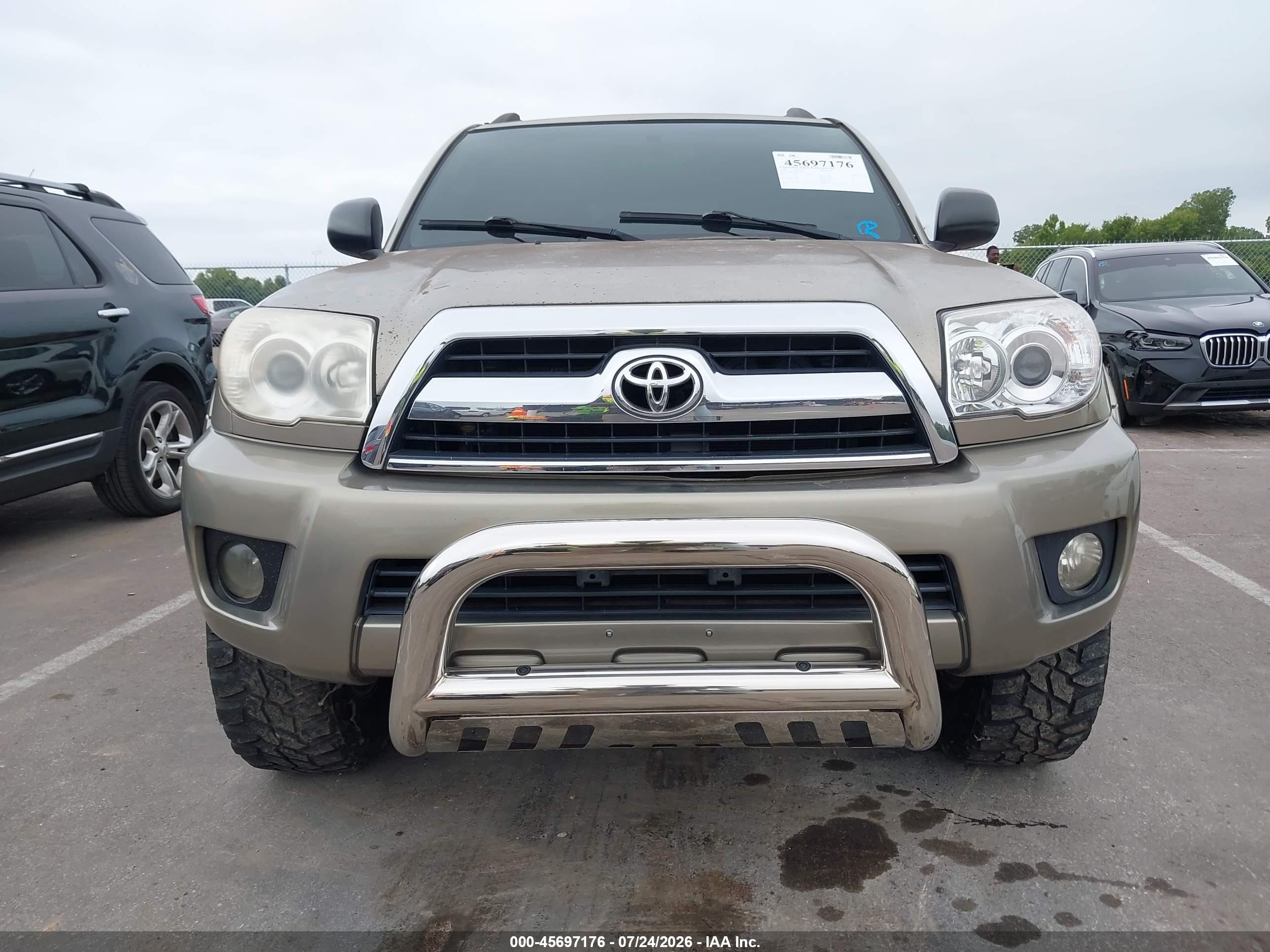 2006 Toyota 4runner Sr5 V6 Tan vin: JTEBU14R460100019