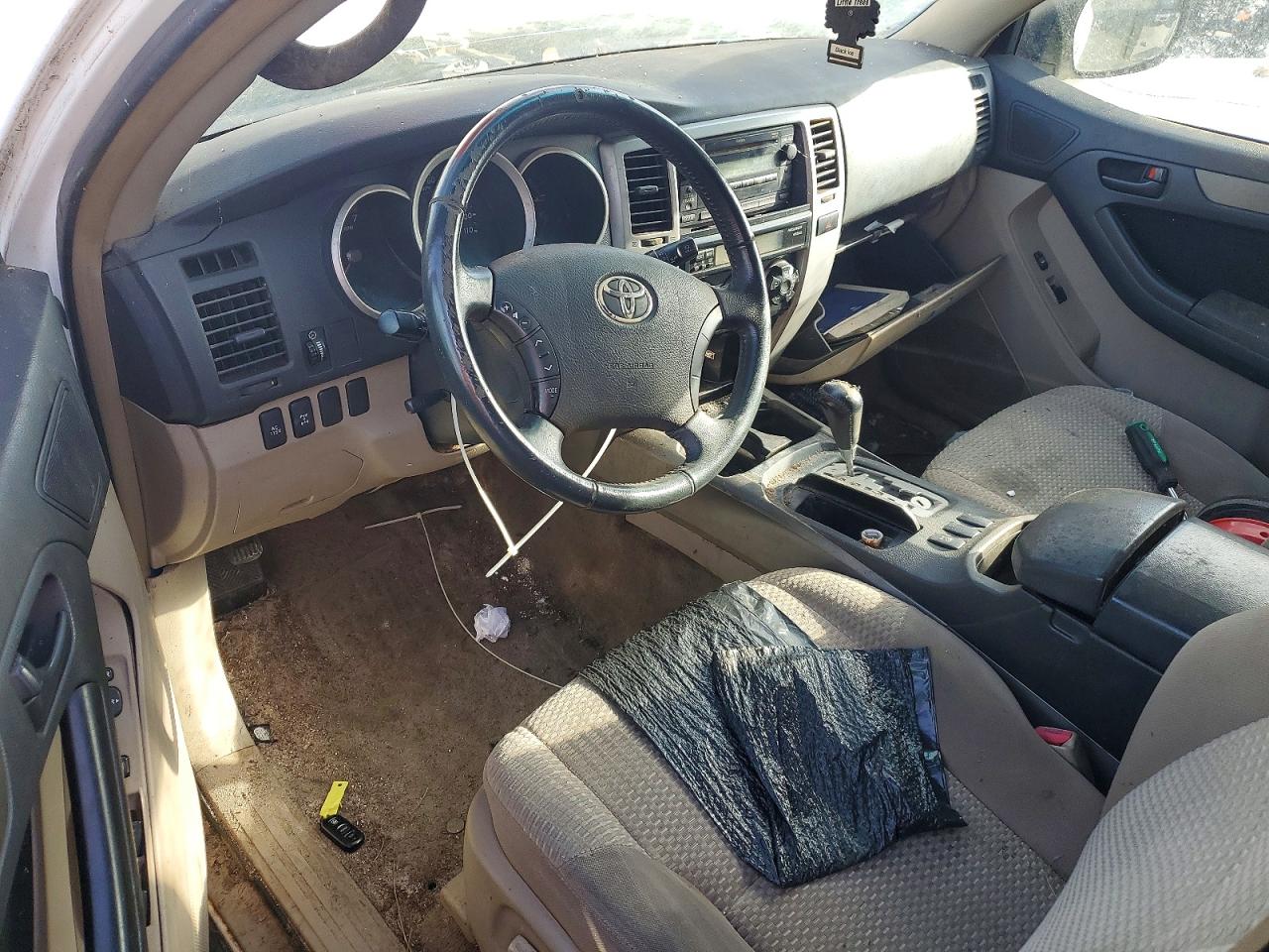 2006 Toyota 4runner Sr5 White vin: JTEBU14R460100828