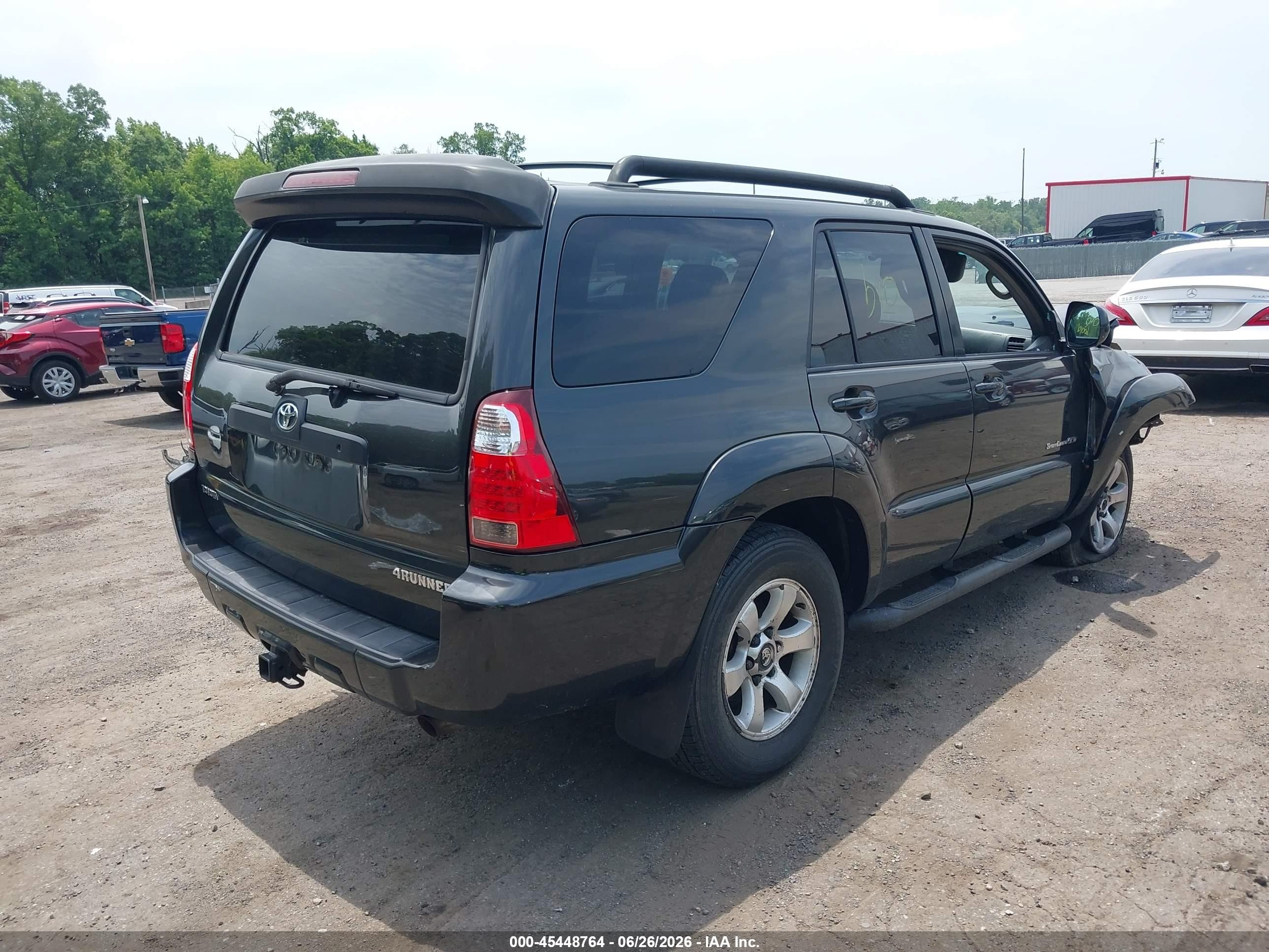 2006 Toyota 4runner Sr5 Sport V6 Gray vin: JTEBU14R460100960