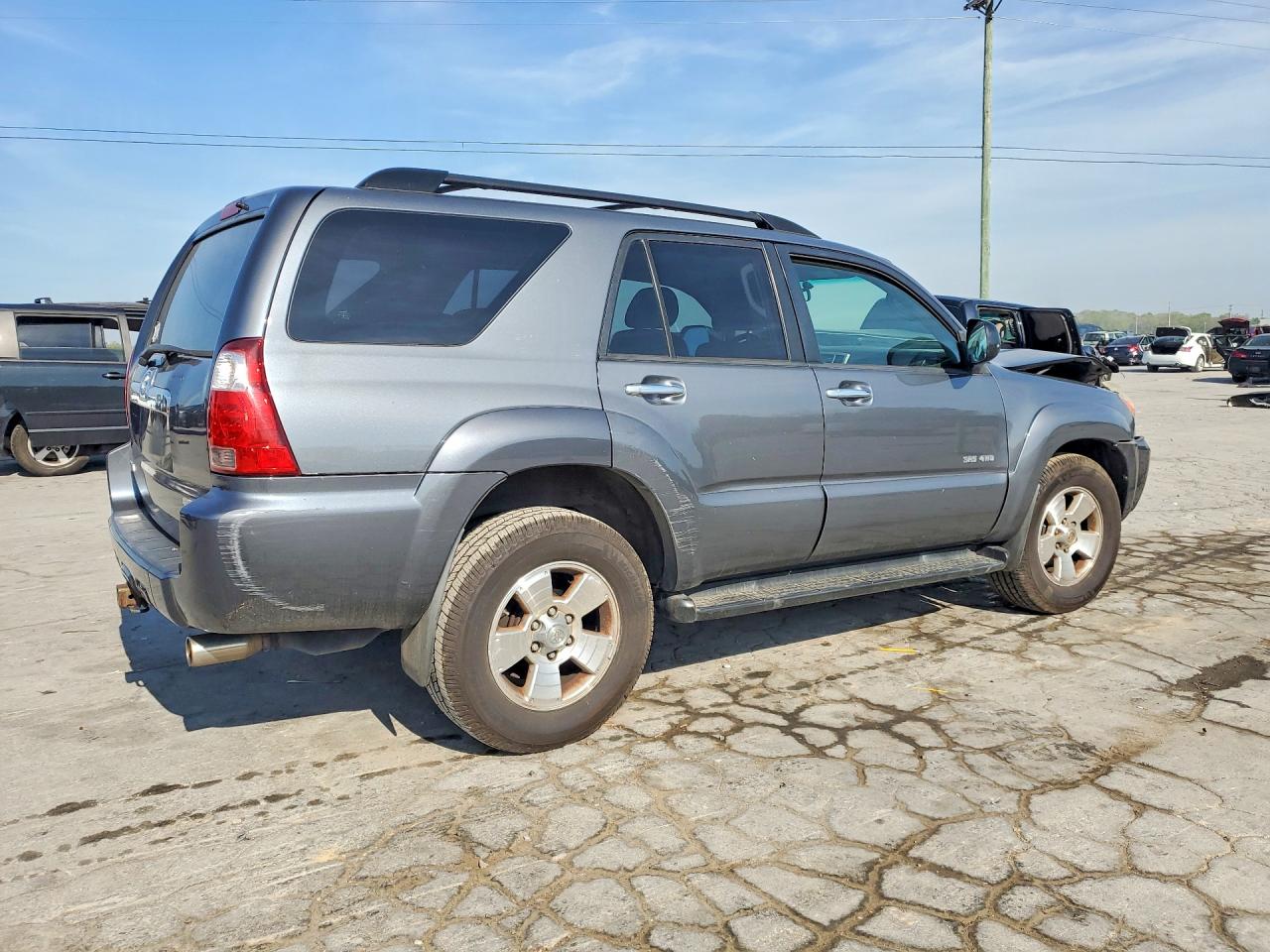 2007 Toyota 4runner Sr5 Gray vin: JTEBU14R478099568
