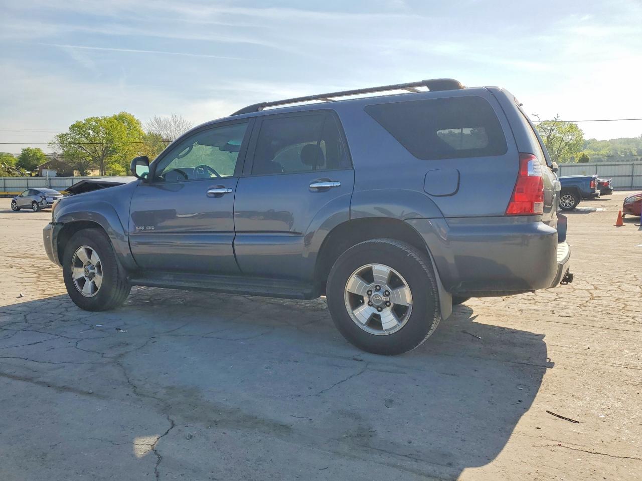 2007 Toyota 4runner Sr5 Gray vin: JTEBU14R478099568