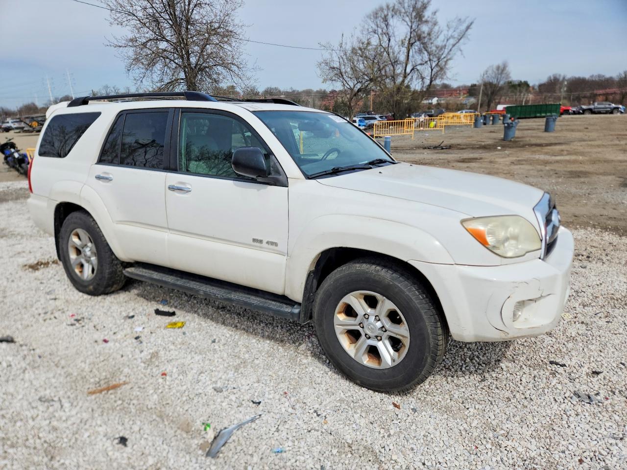 2008 Toyota 4runner Sr5 White vin: JTEBU14R48K015348