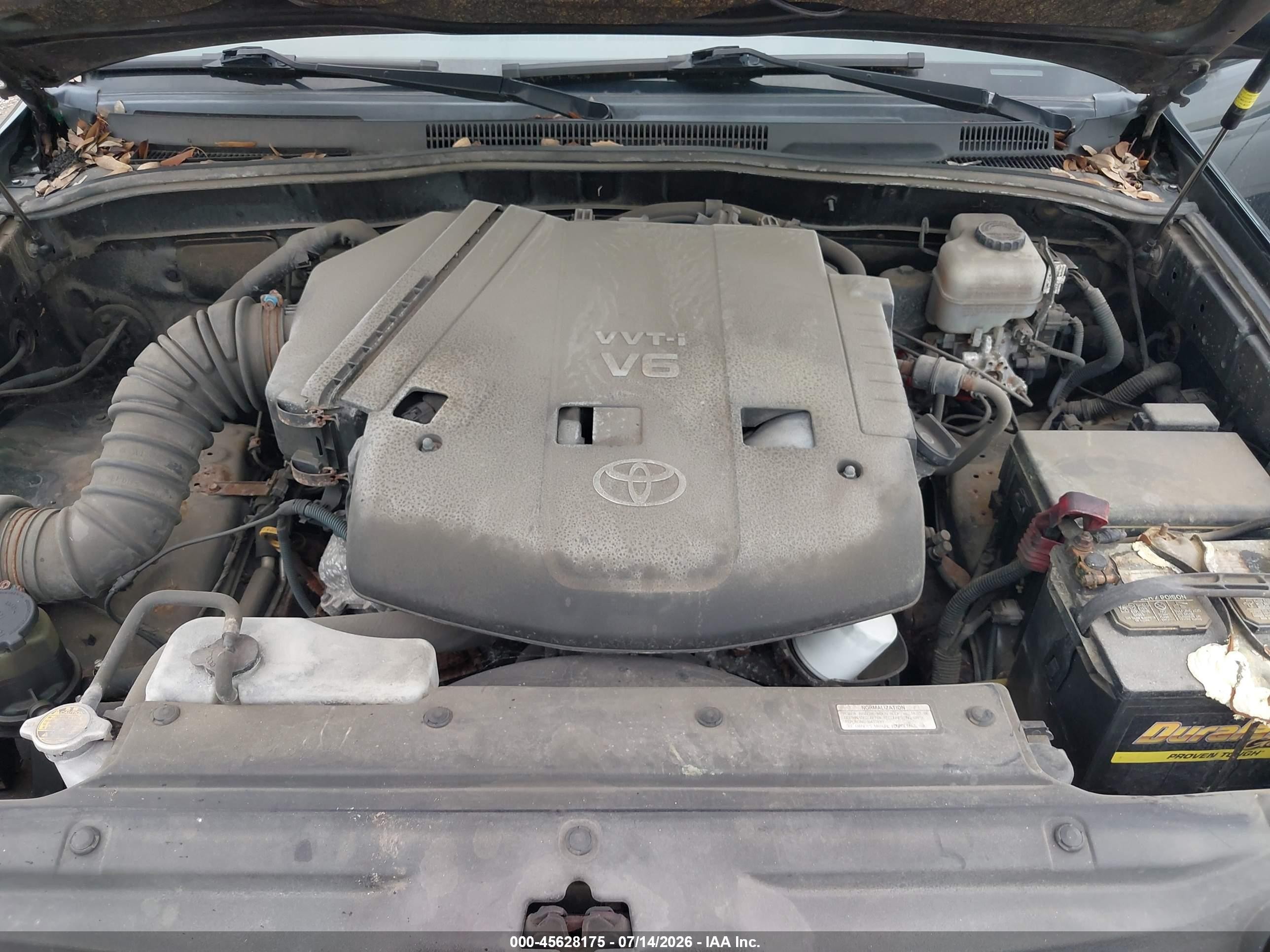 2008 Toyota 4runner Sr5 V6 Gray vin: JTEBU14R48K018962