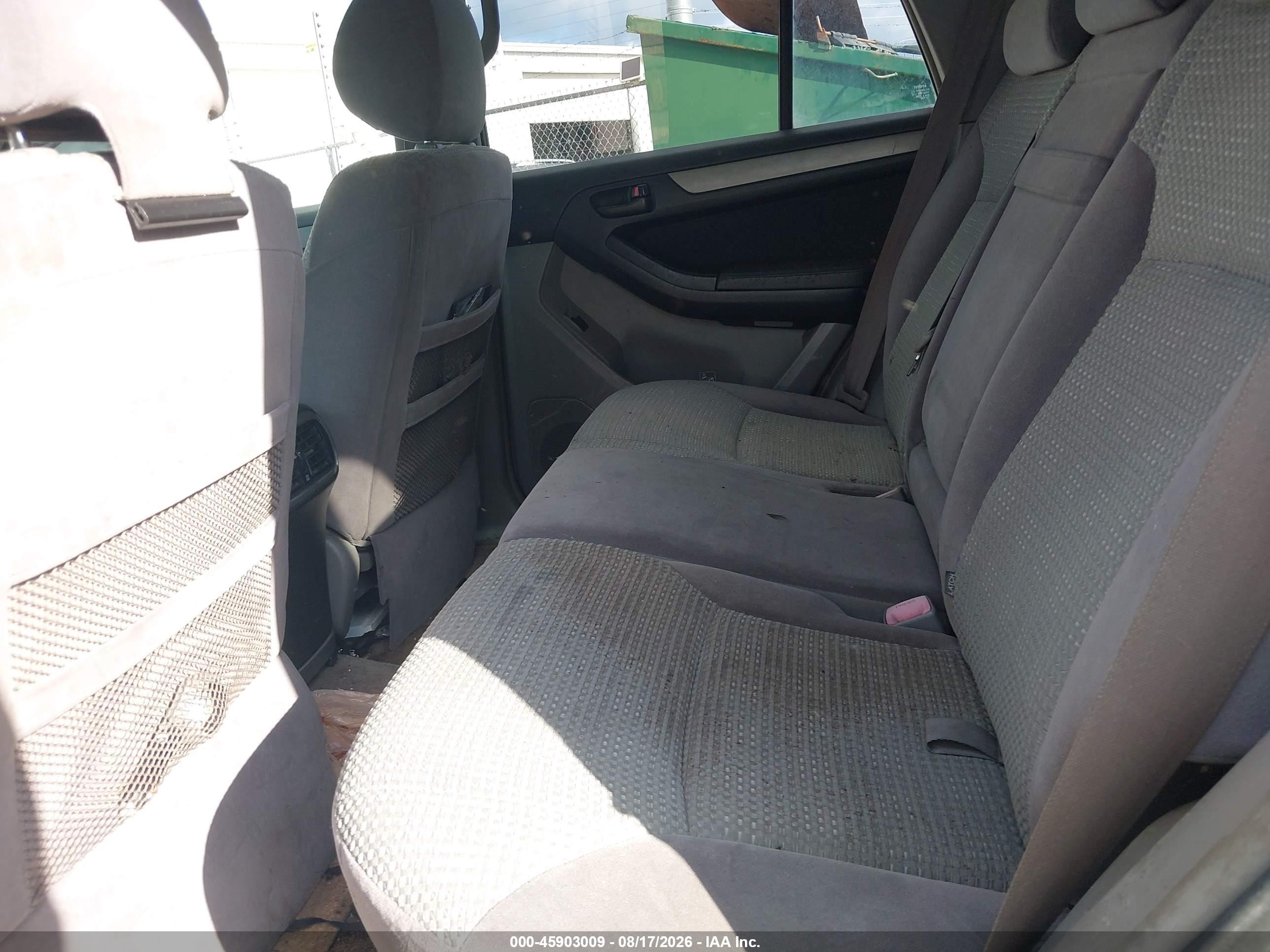 2003 Toyota 4runner Sr5 V6 Gray vin: JTEBU14R530007277