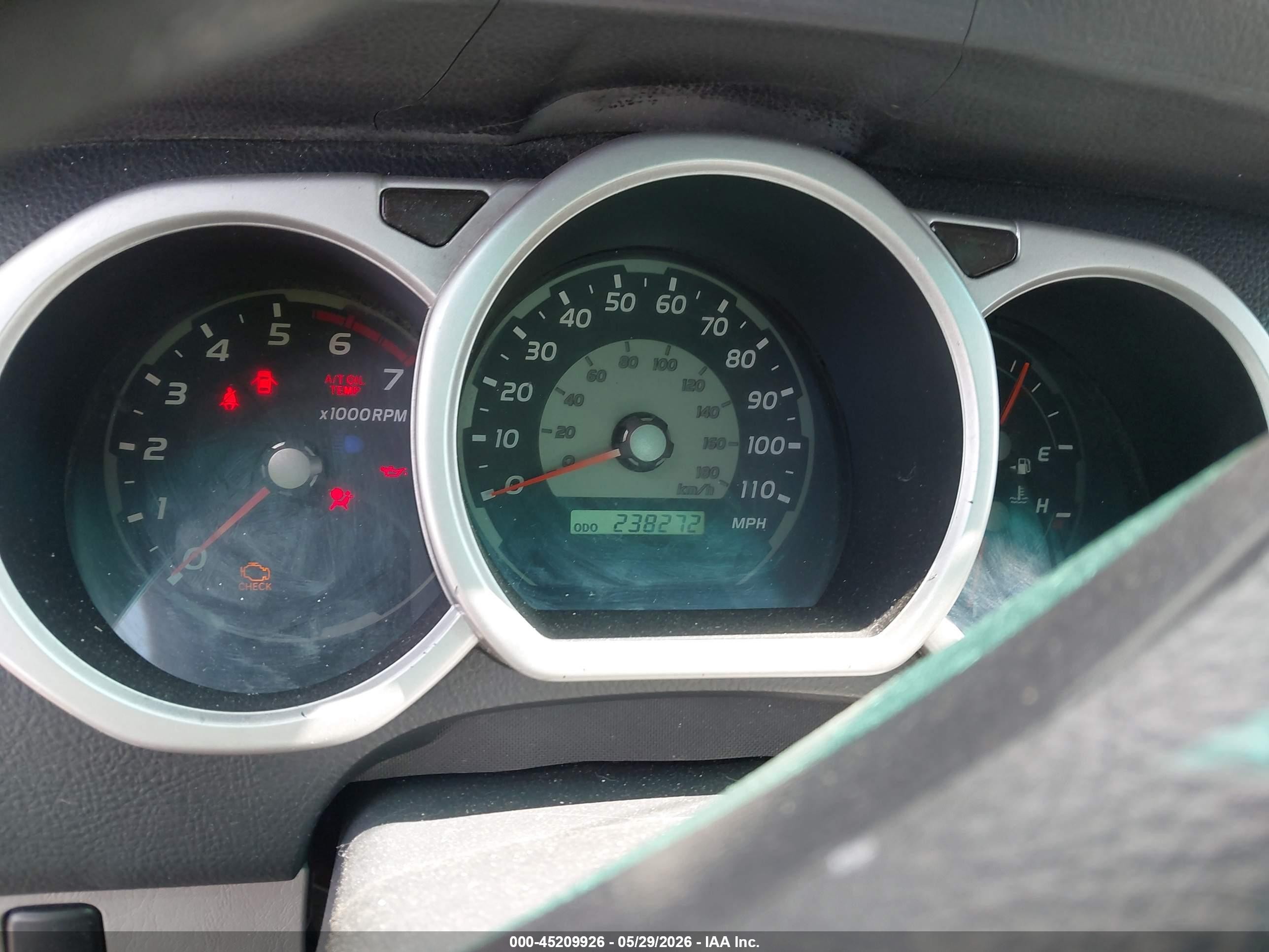 2003 Toyota 4runner Sr5 V6 Silver vin: JTEBU14R538005966