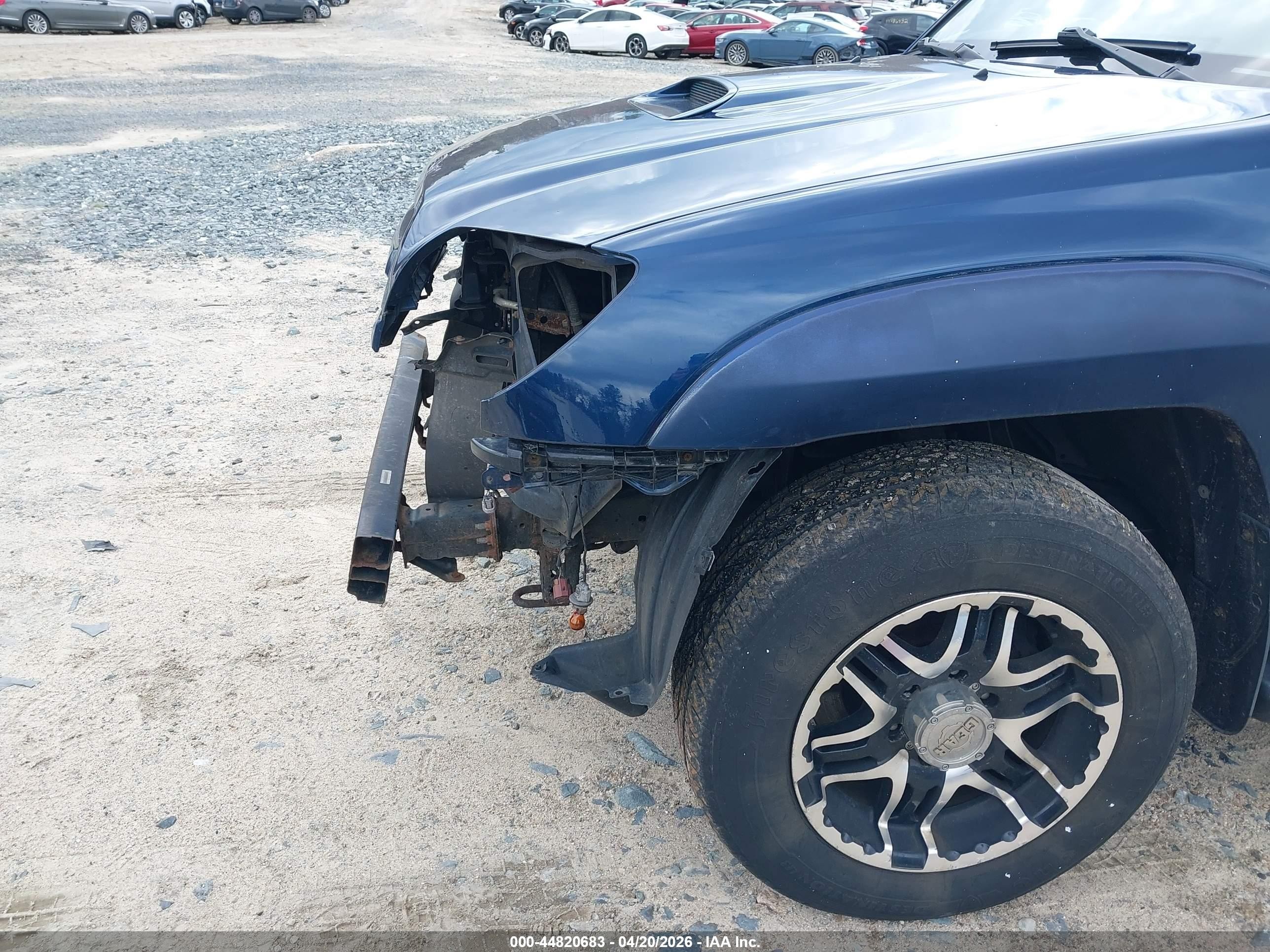 2003 Toyota 4runner Sr5 Sport V6 Blue vin: JTEBU14R538008205