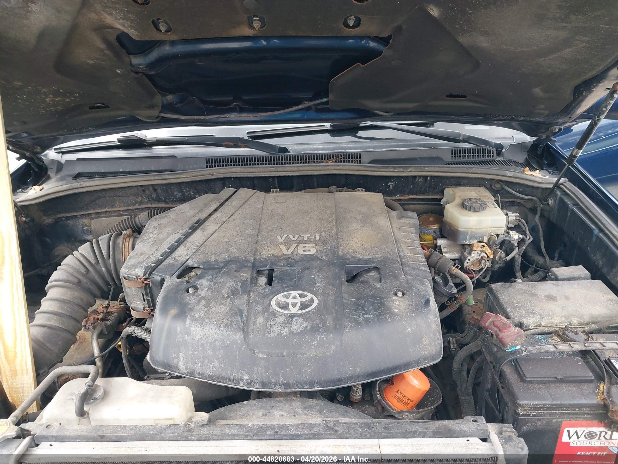 2003 Toyota 4runner Sr5 Sport V6 Blue vin: JTEBU14R538008205