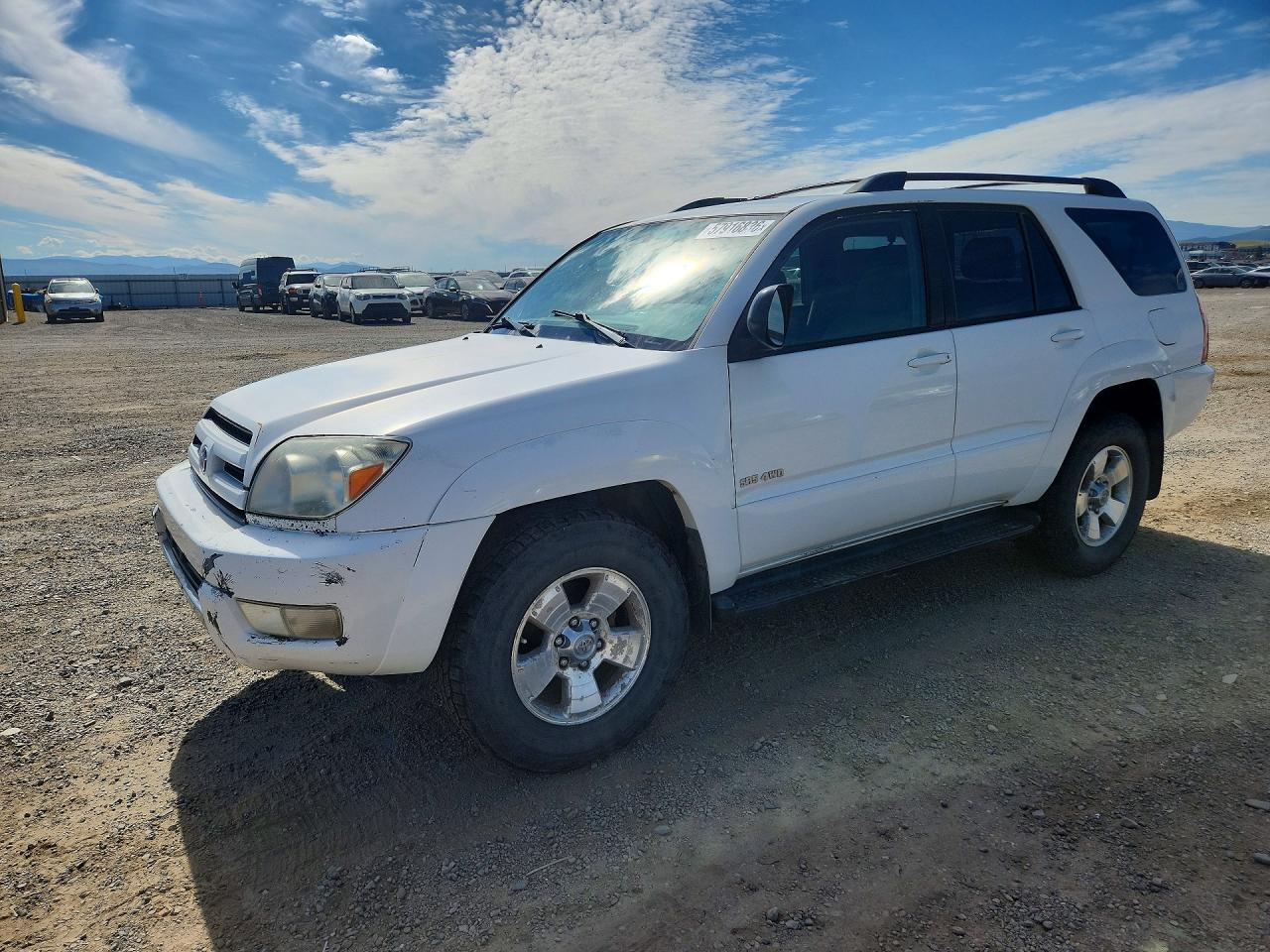 2004 Toyota 4runner Sr5 Белый vin: JTEBU14R540033508
