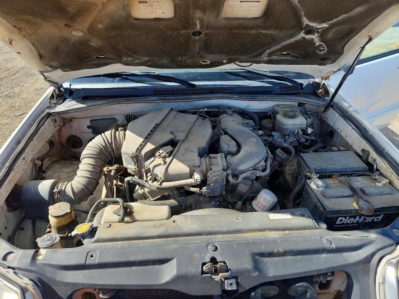 2004 Toyota 4runner Sr5 Белый vin: JTEBU14R540033508