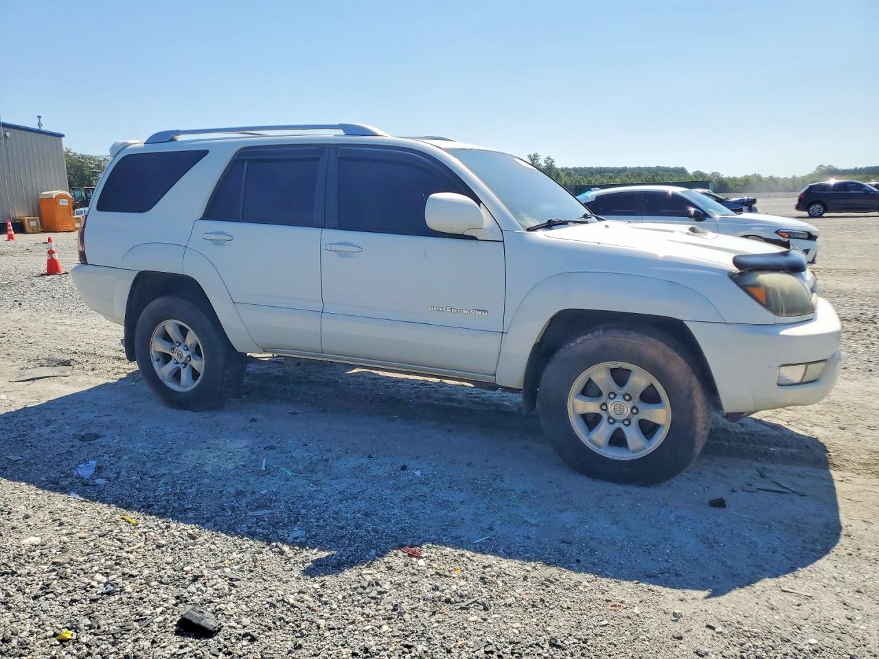2004 Toyota 4runner Sport Edition White vin: JTEBU14R548022221