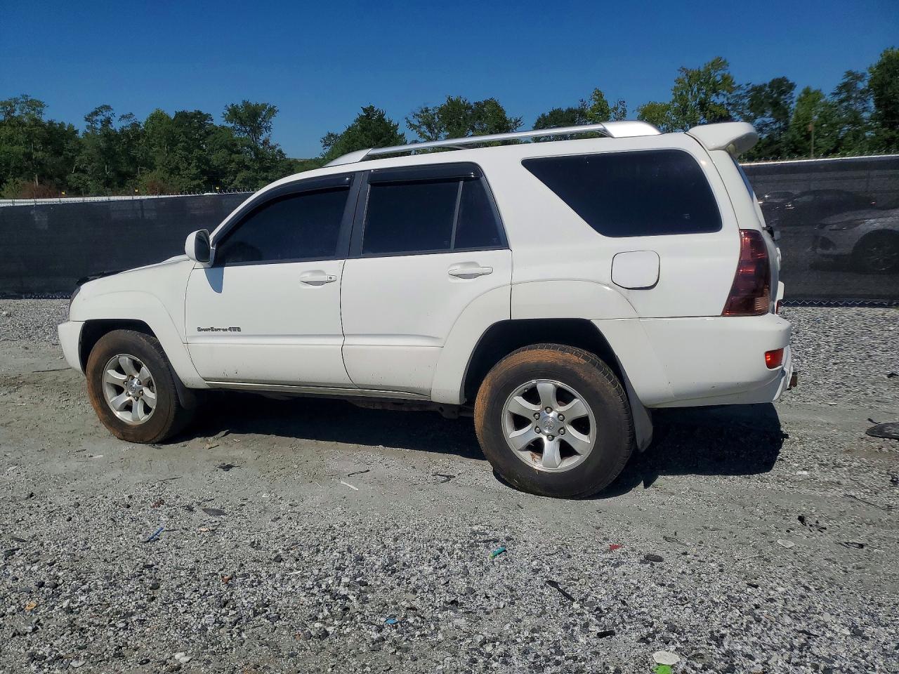 2004 Toyota 4runner Sport Edition White vin: JTEBU14R548022221