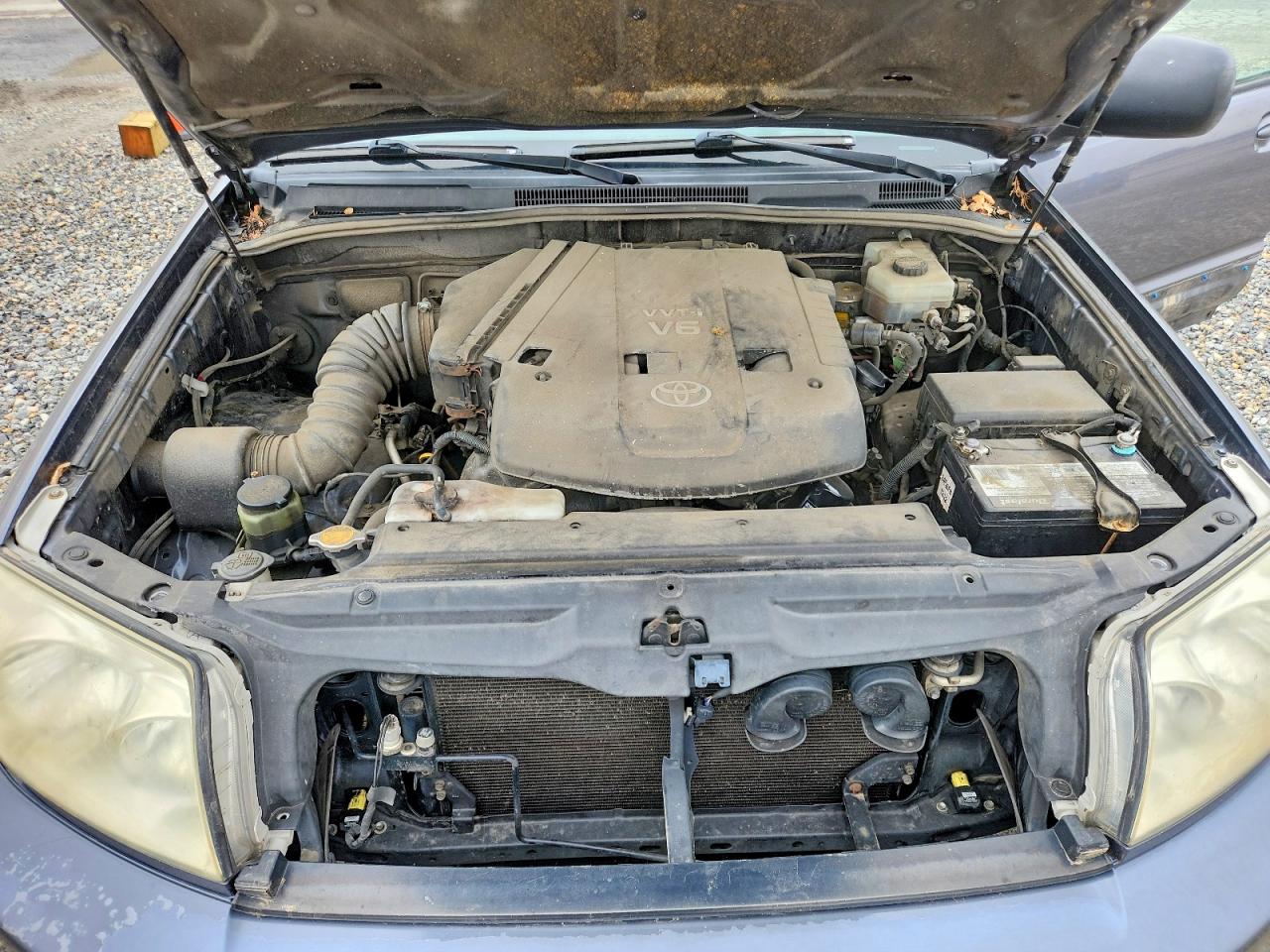 2004 Toyota 4runner Sr5 Gray vin: JTEBU14R548024258