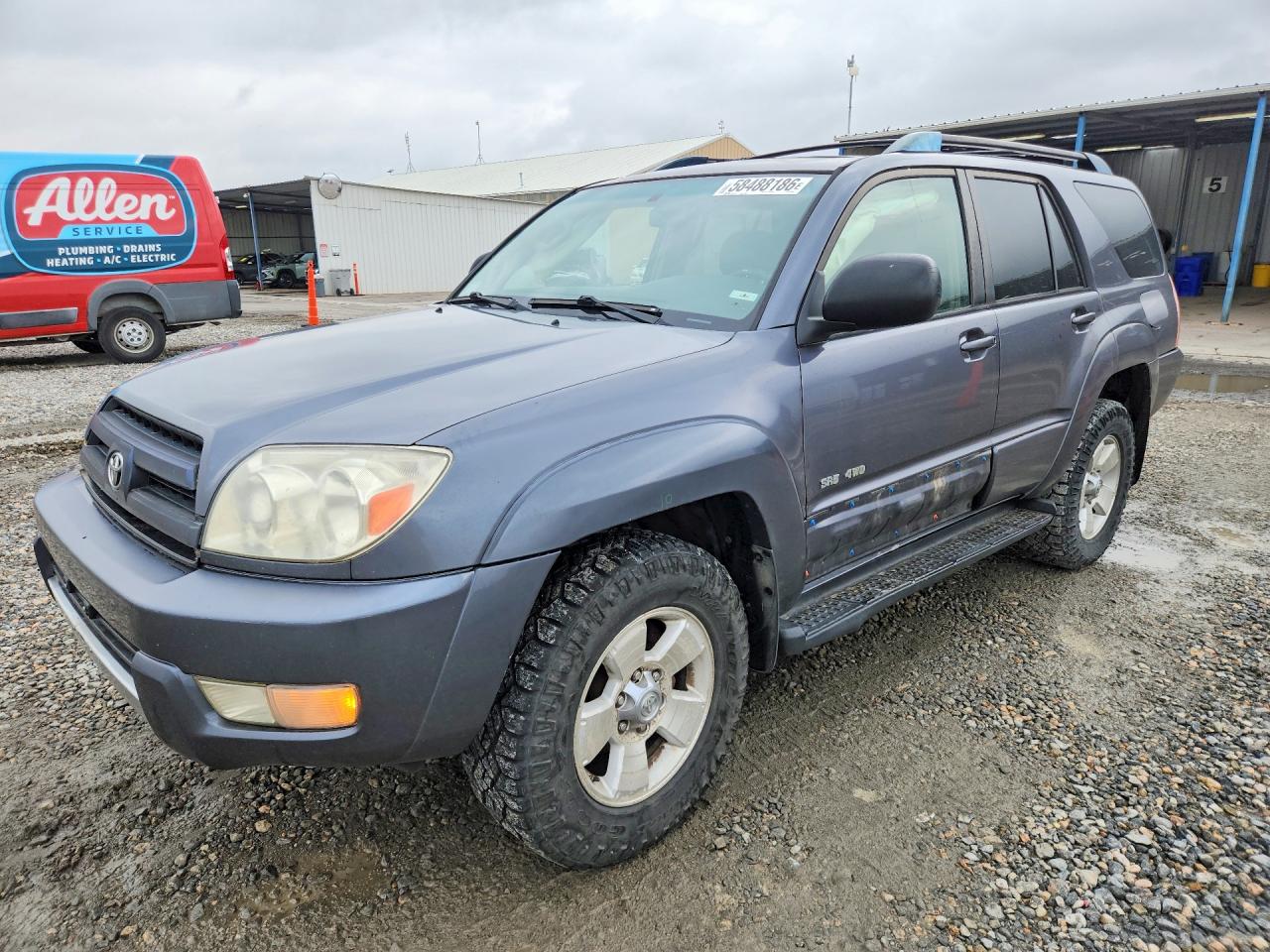 2004 Toyota 4runner Sr5 Gray vin: JTEBU14R548024258