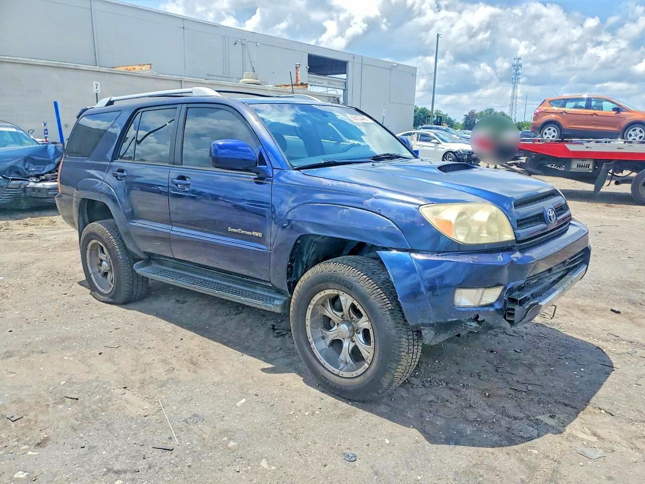 2004 Toyota 4runner Sport Edition Blue vin: JTEBU14R548025894