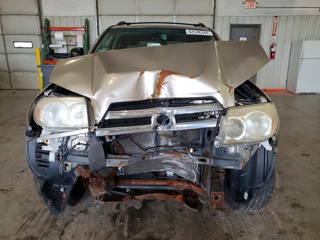 2005 Toyota 4runner Sr5 Beige vin: JTEBU14R550059737