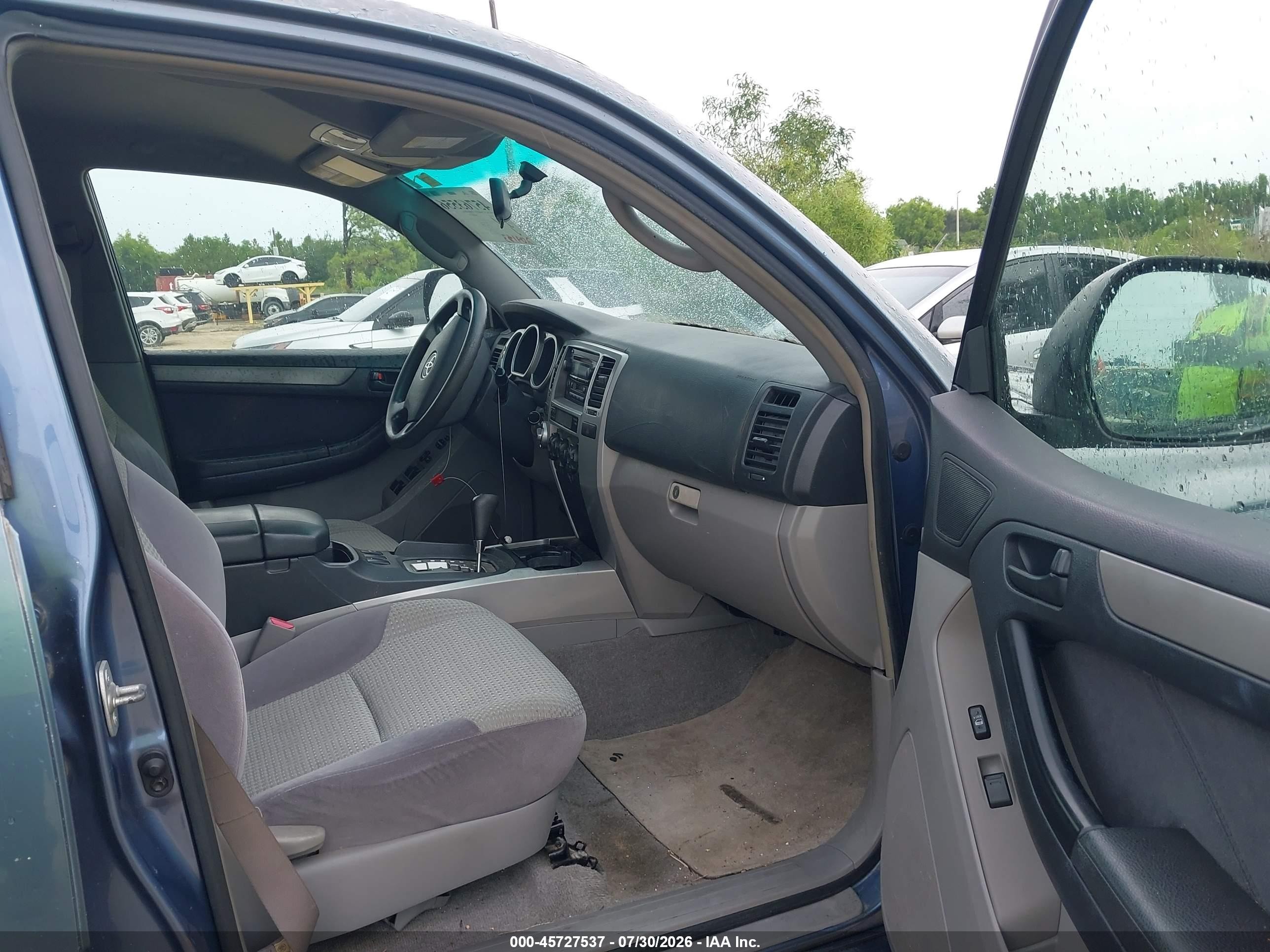 2005 Toyota 4runner Sr5 V6 Green vin: JTEBU14R550062007