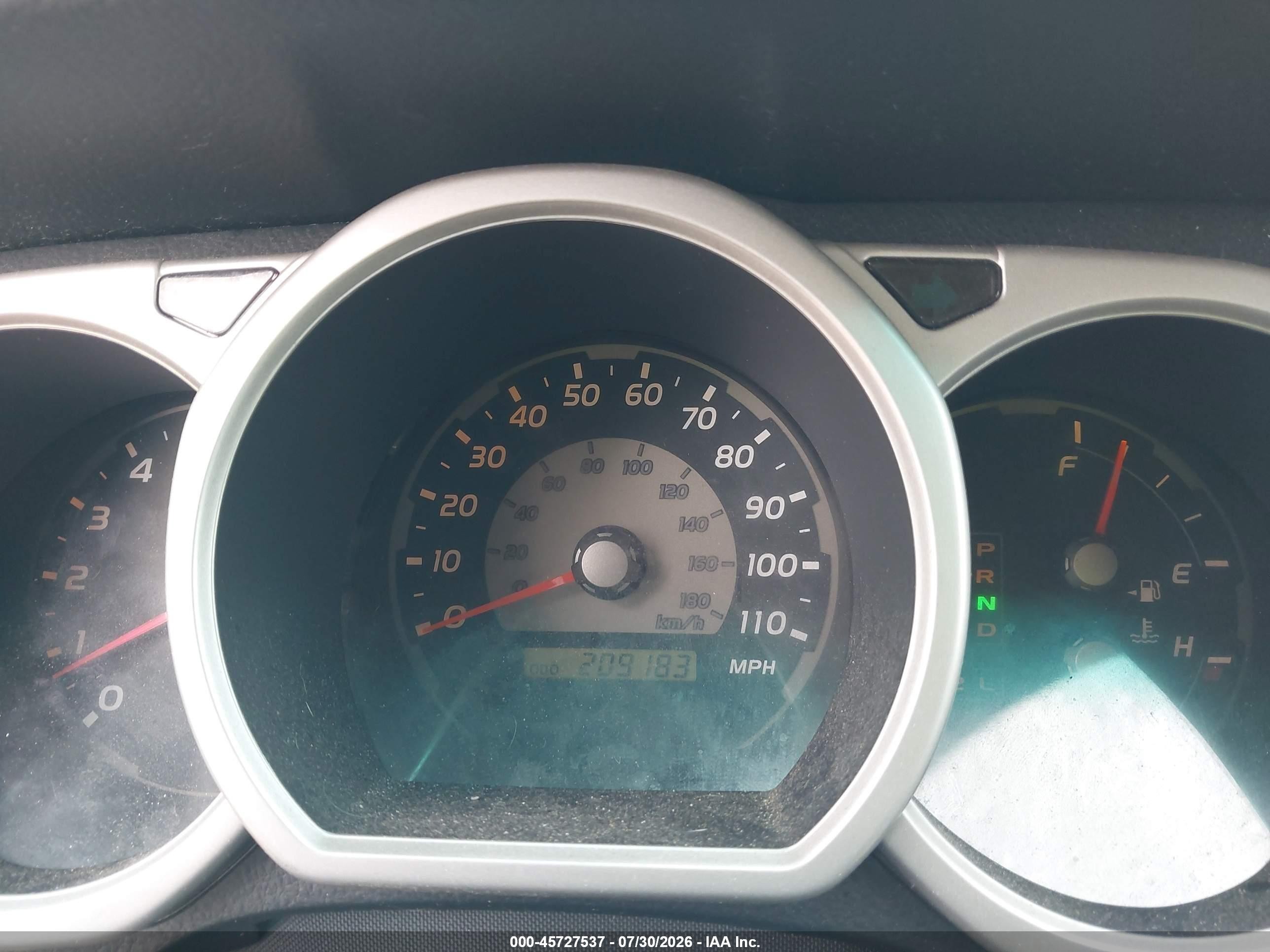 2005 Toyota 4runner Sr5 V6 Green vin: JTEBU14R550062007