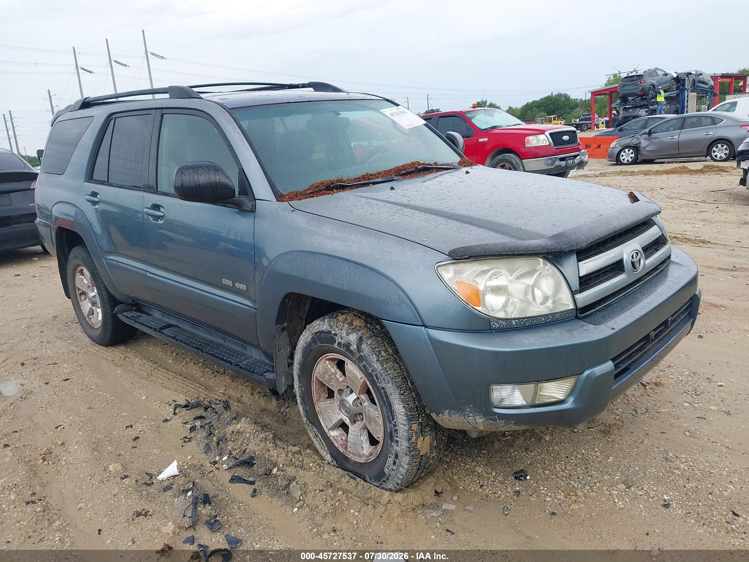 2005 Toyota 4runner Sr5 V6 Green vin: JTEBU14R550062007