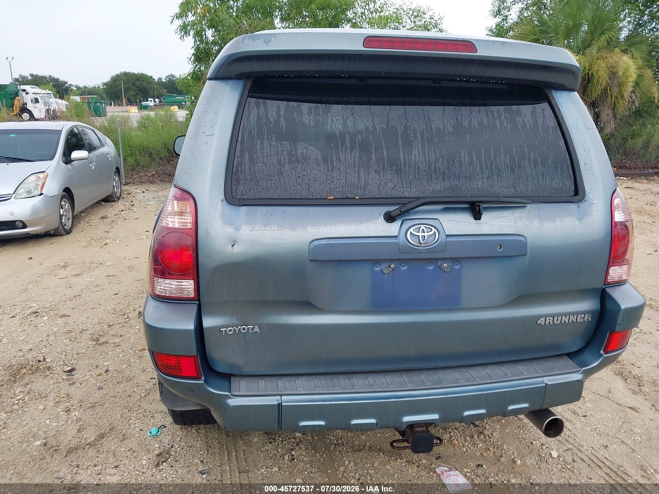 2005 Toyota 4runner Sr5 V6 Green vin: JTEBU14R550062007