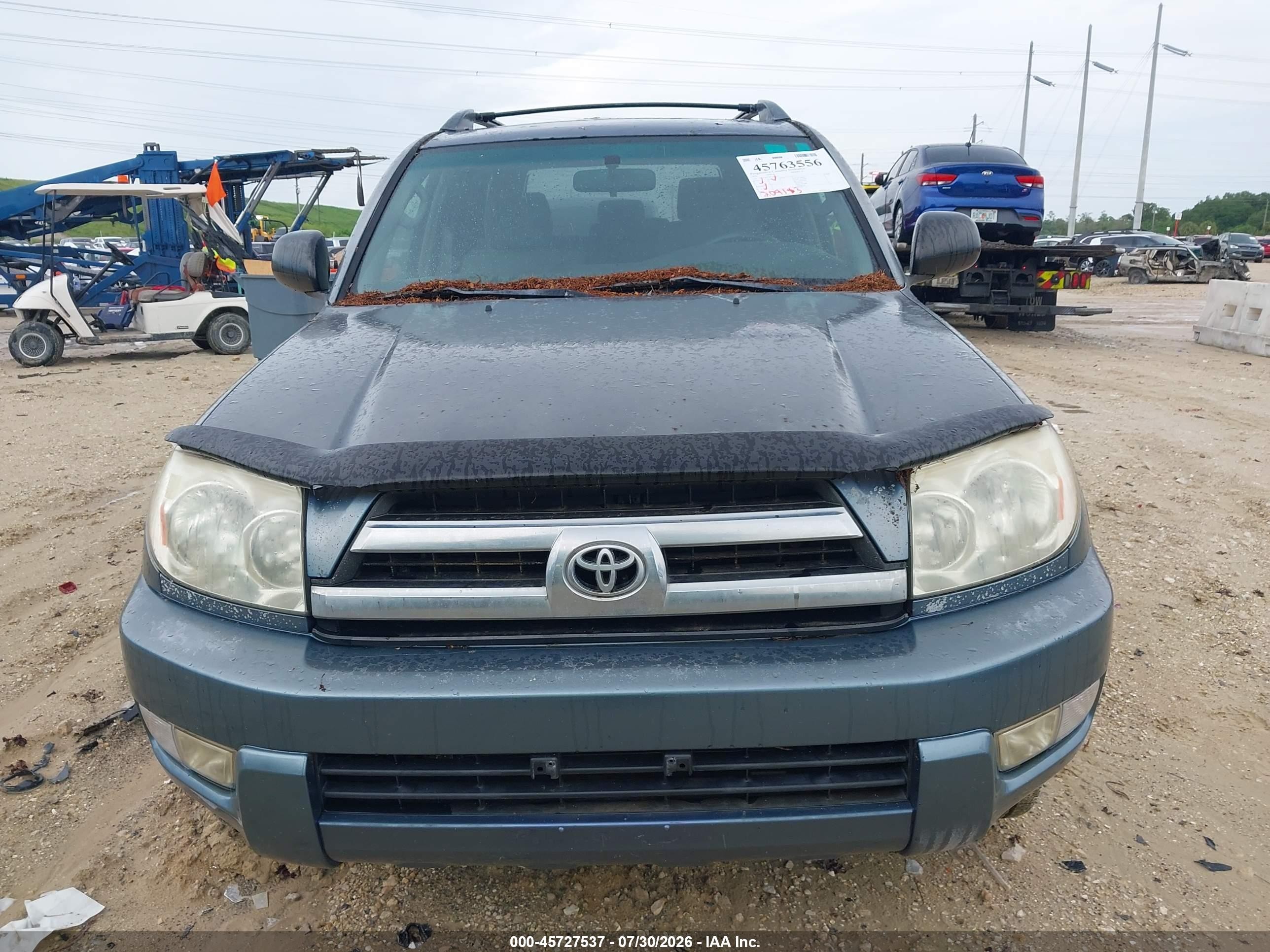 2005 Toyota 4runner Sr5 V6 Green vin: JTEBU14R550062007