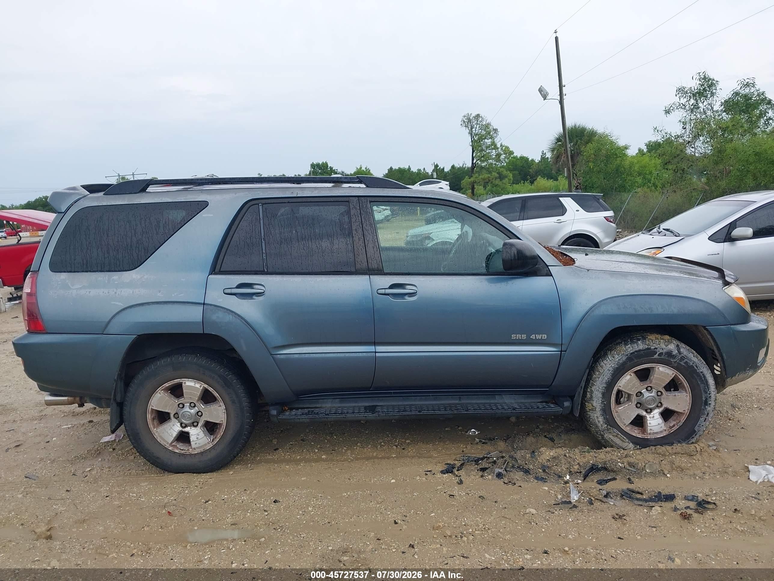 2005 Toyota 4runner Sr5 V6 Green vin: JTEBU14R550062007