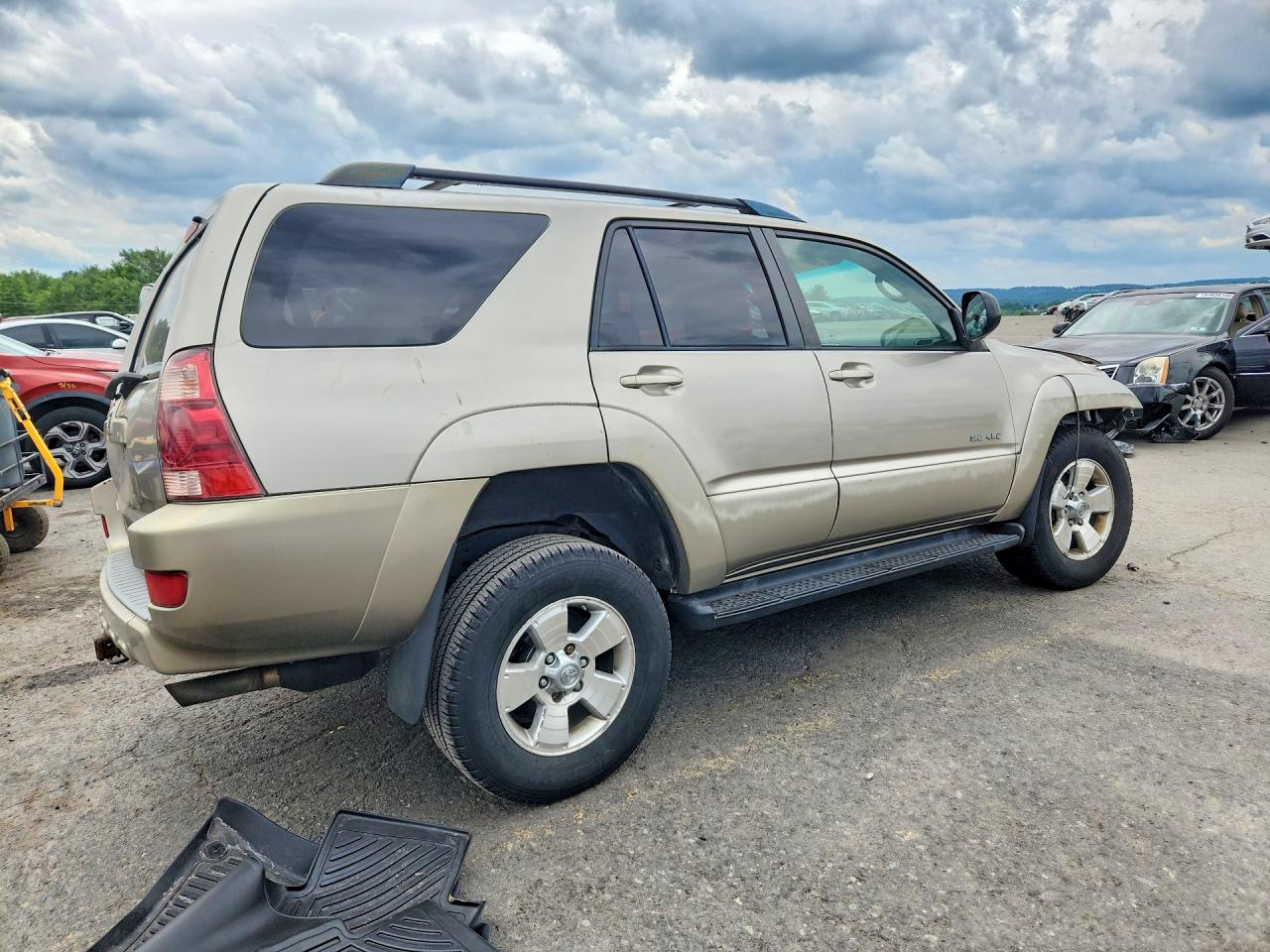 2005 Toyota 4runner Sr5 Tan vin: JTEBU14R550068485