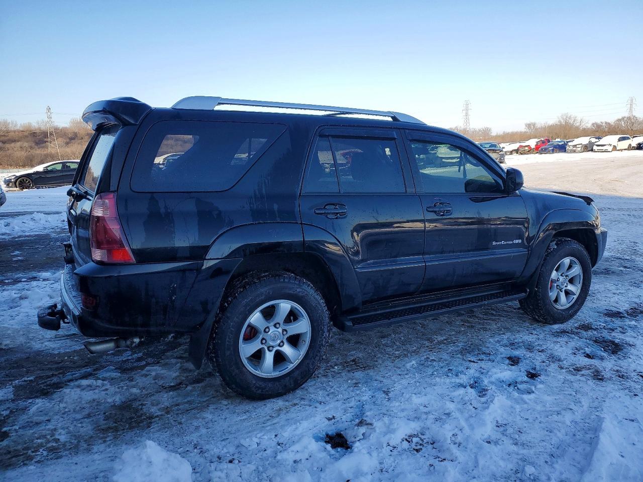 2005 Toyota 4runner Sport Edition Black vin: JTEBU14R550071628