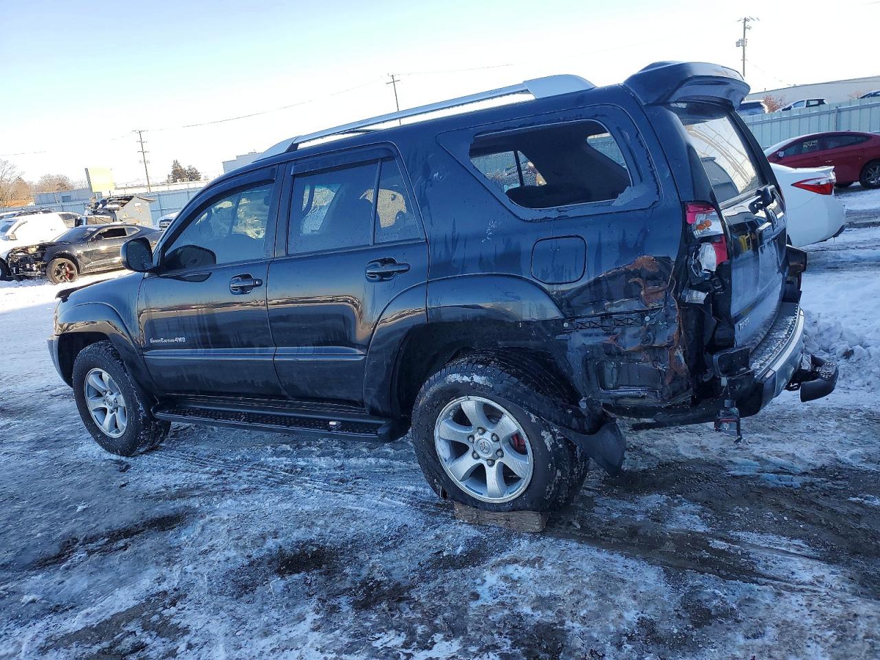 2005 Toyota 4runner Sport Edition Black vin: JTEBU14R550071628