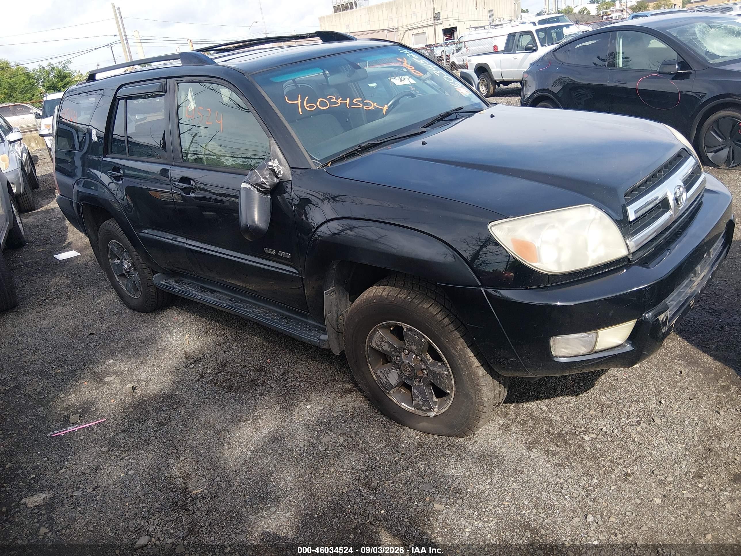 2005 Toyota 4runner Sr5 V6 Черный vin: JTEBU14R550072889