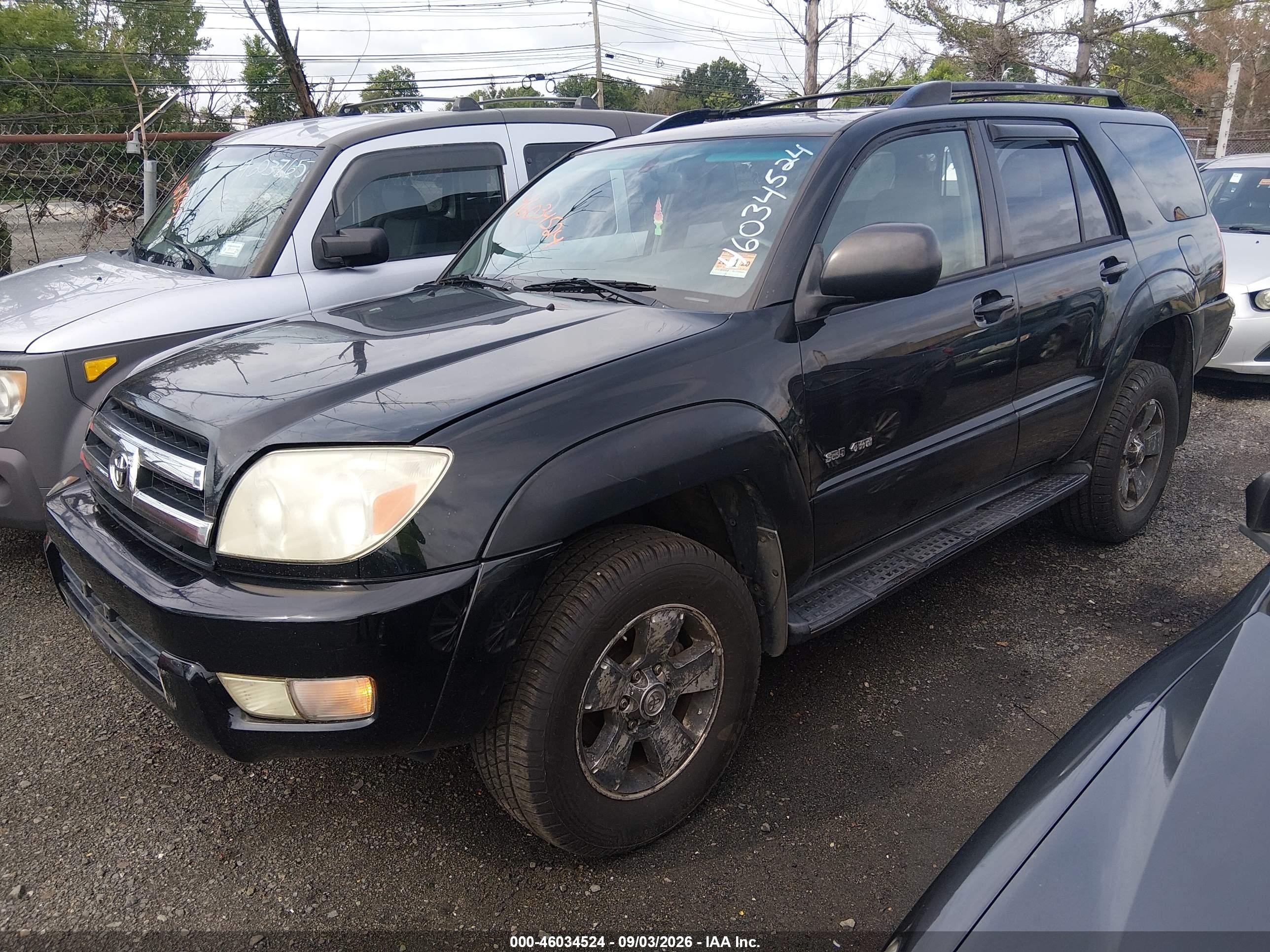 2005 Toyota 4runner Sr5 V6 Черный vin: JTEBU14R550072889