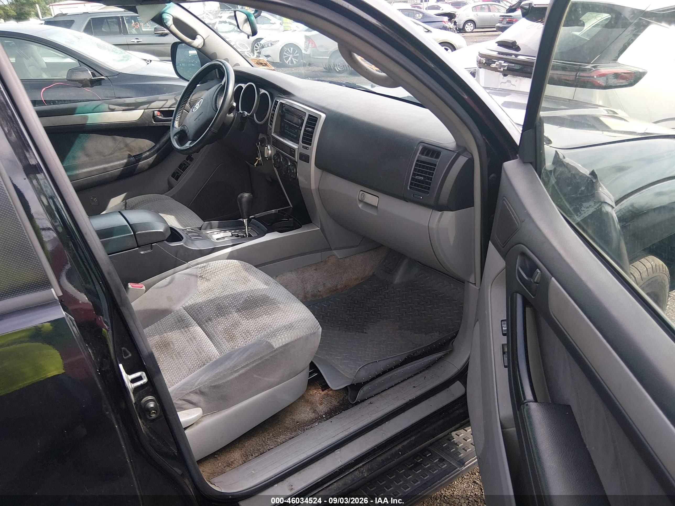 2005 Toyota 4runner Sr5 V6 Черный vin: JTEBU14R550072889