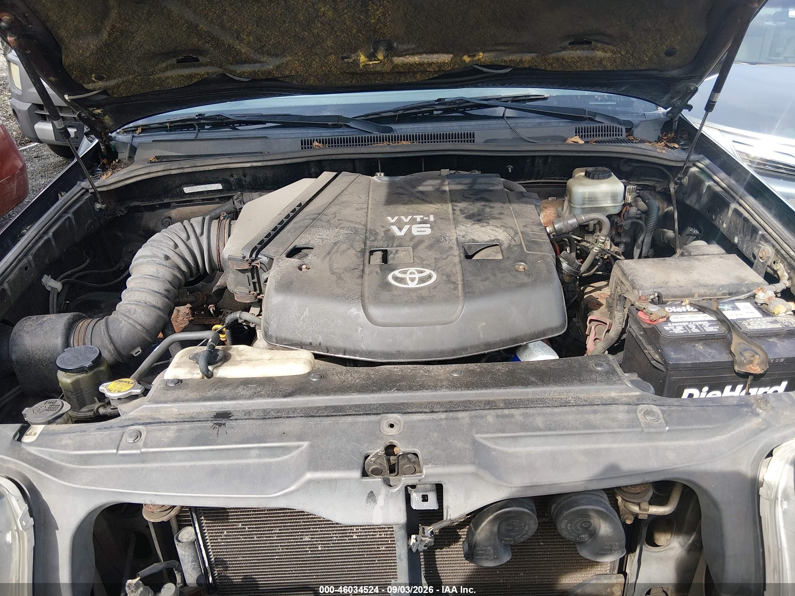 2005 Toyota 4runner Sr5 V6 Черный vin: JTEBU14R550072889
