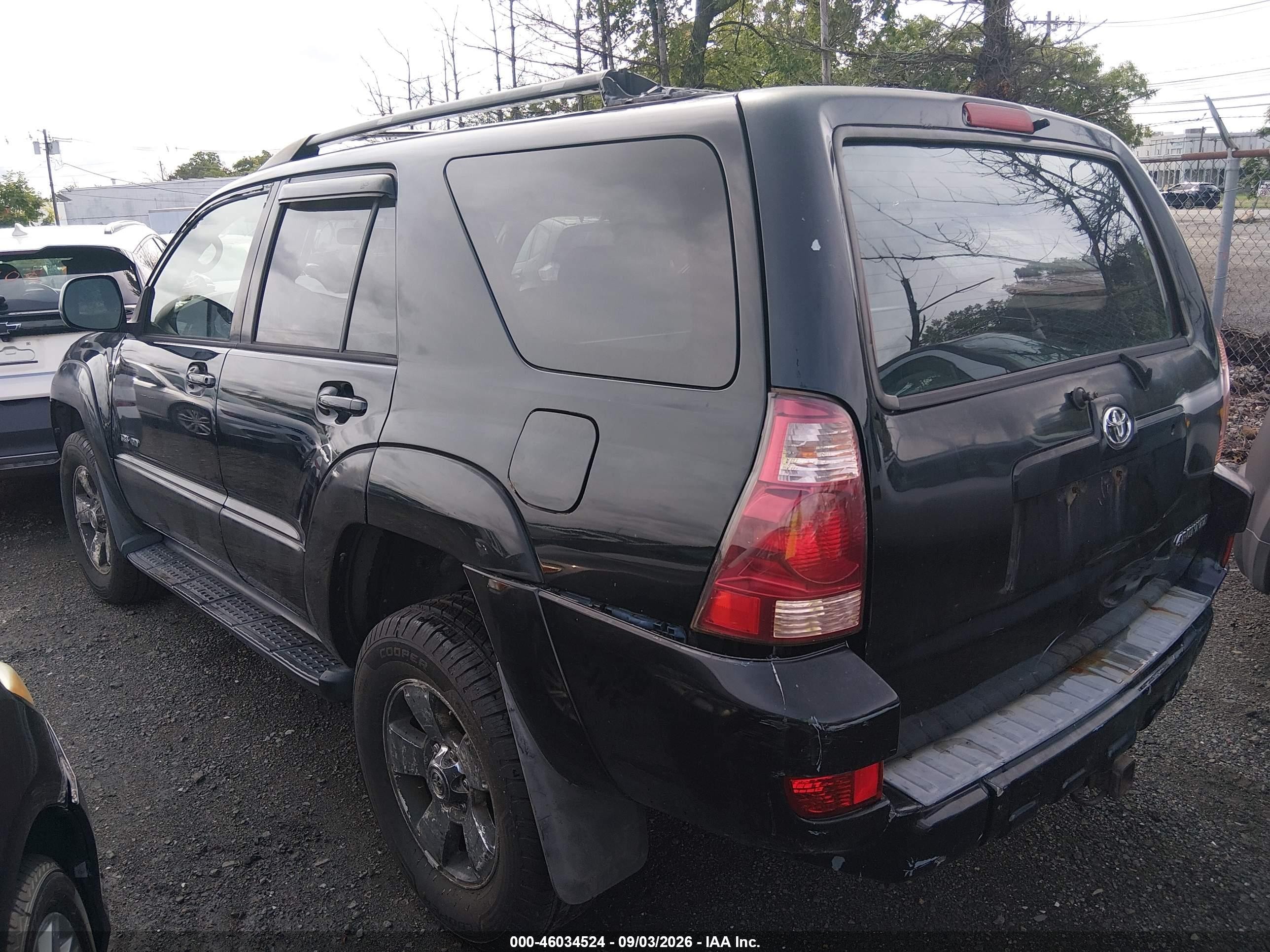 2005 Toyota 4runner Sr5 V6 Черный vin: JTEBU14R550072889