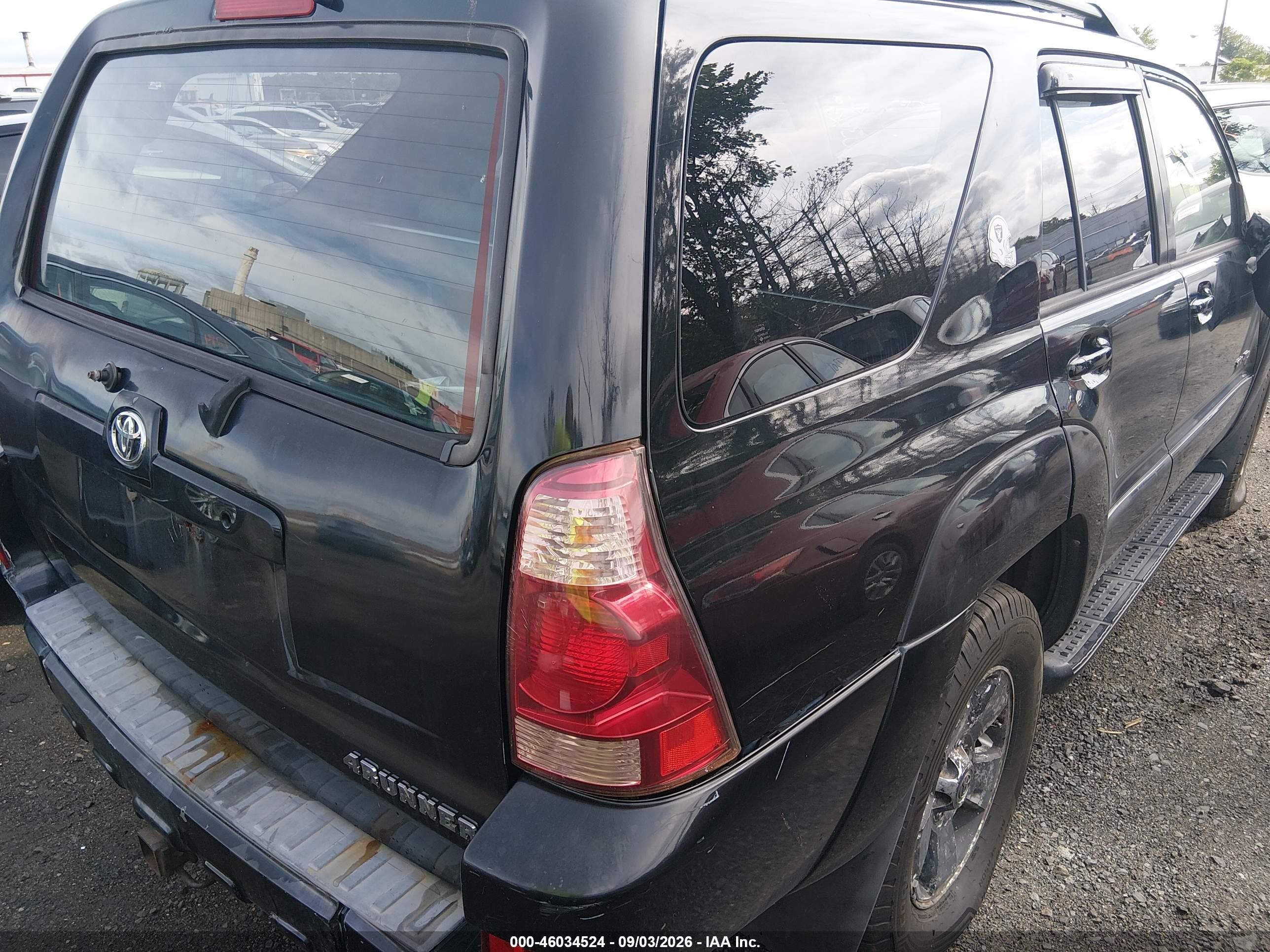 2005 Toyota 4runner Sr5 V6 Черный vin: JTEBU14R550072889