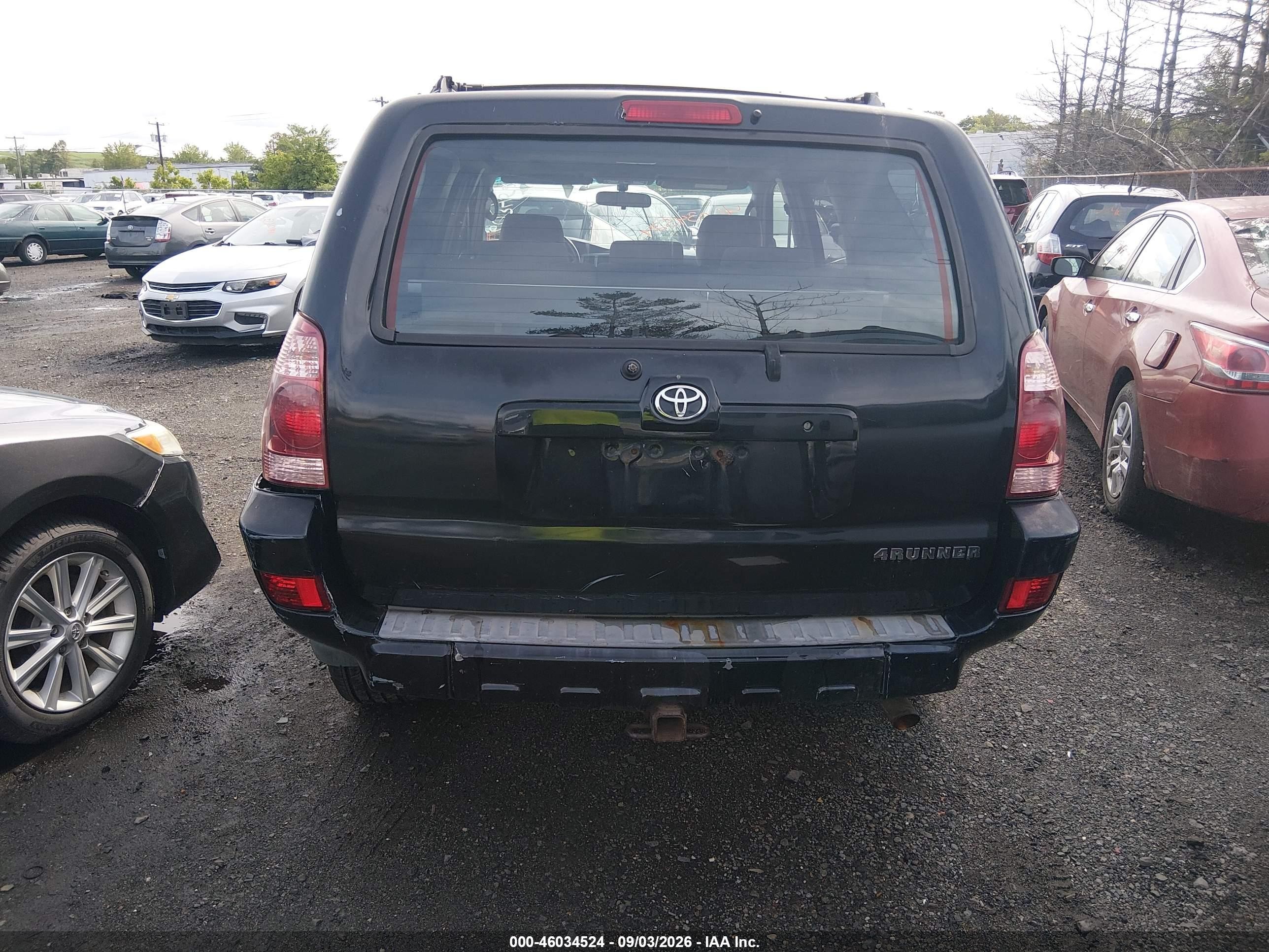 2005 Toyota 4runner Sr5 V6 Черный vin: JTEBU14R550072889