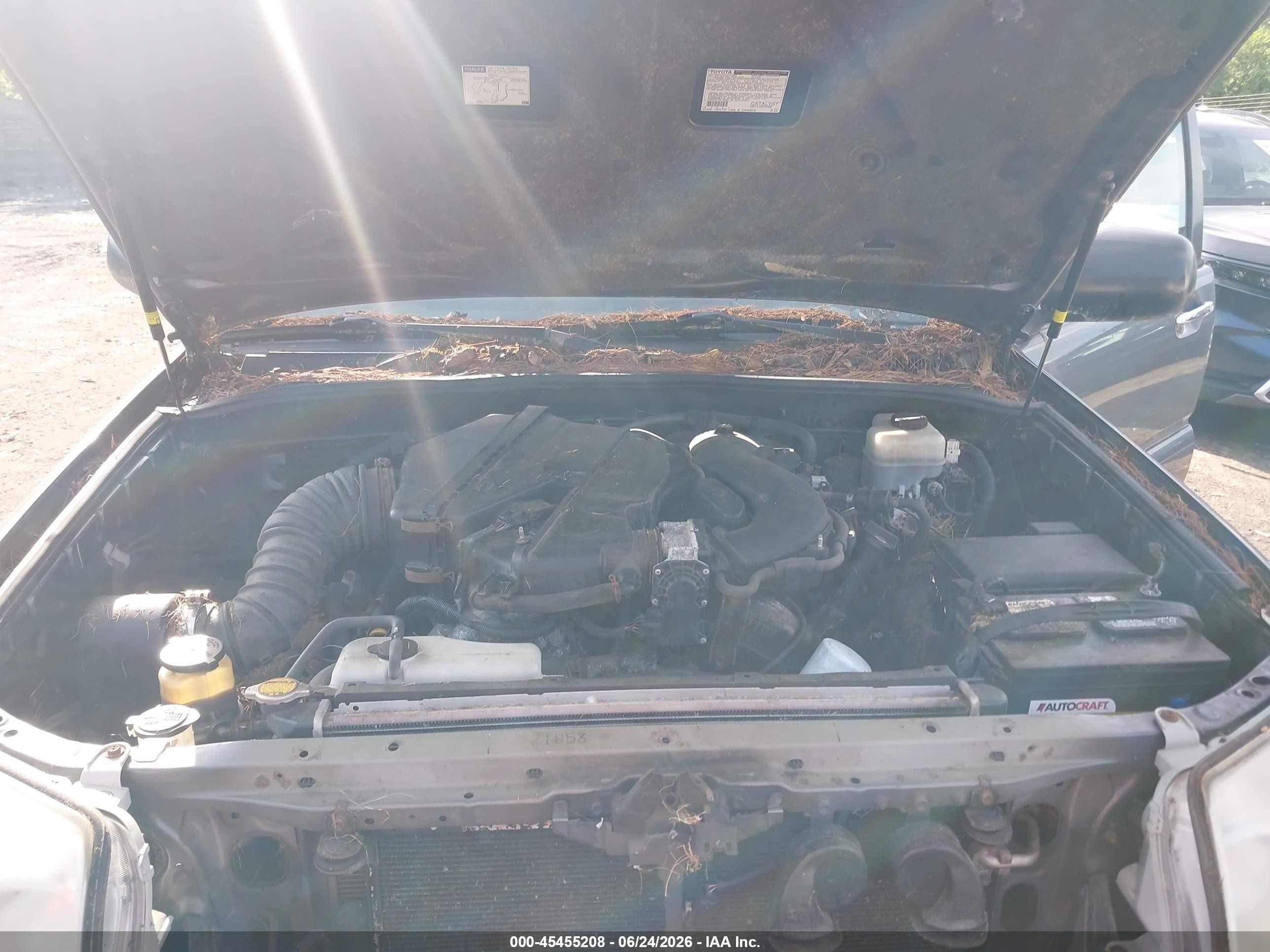 2006 Toyota 4runner Sr5 V6 Gray vin: JTEBU14R560082789
