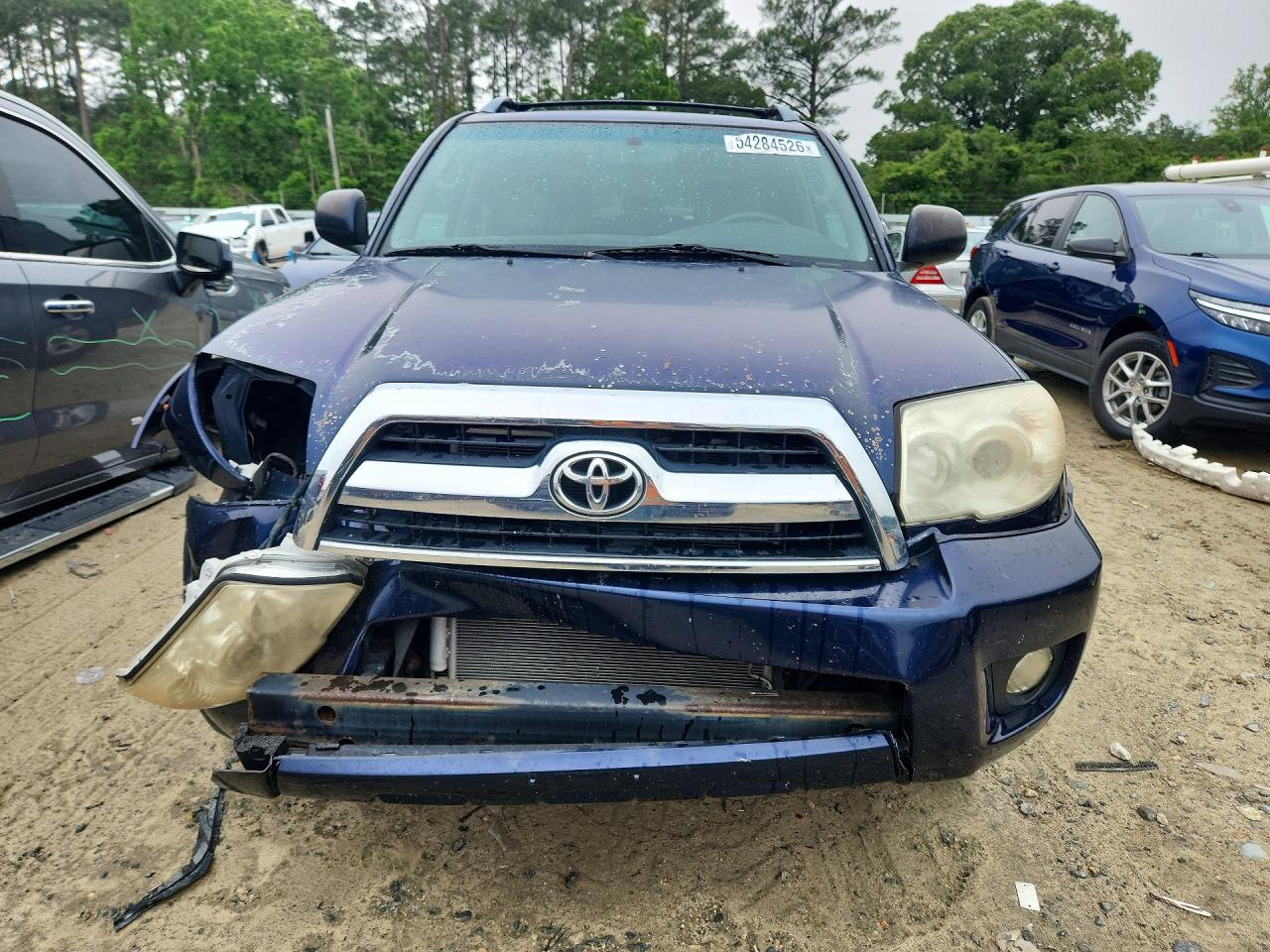 2006 Toyota 4runner Sr5 Синий vin: JTEBU14R560089600