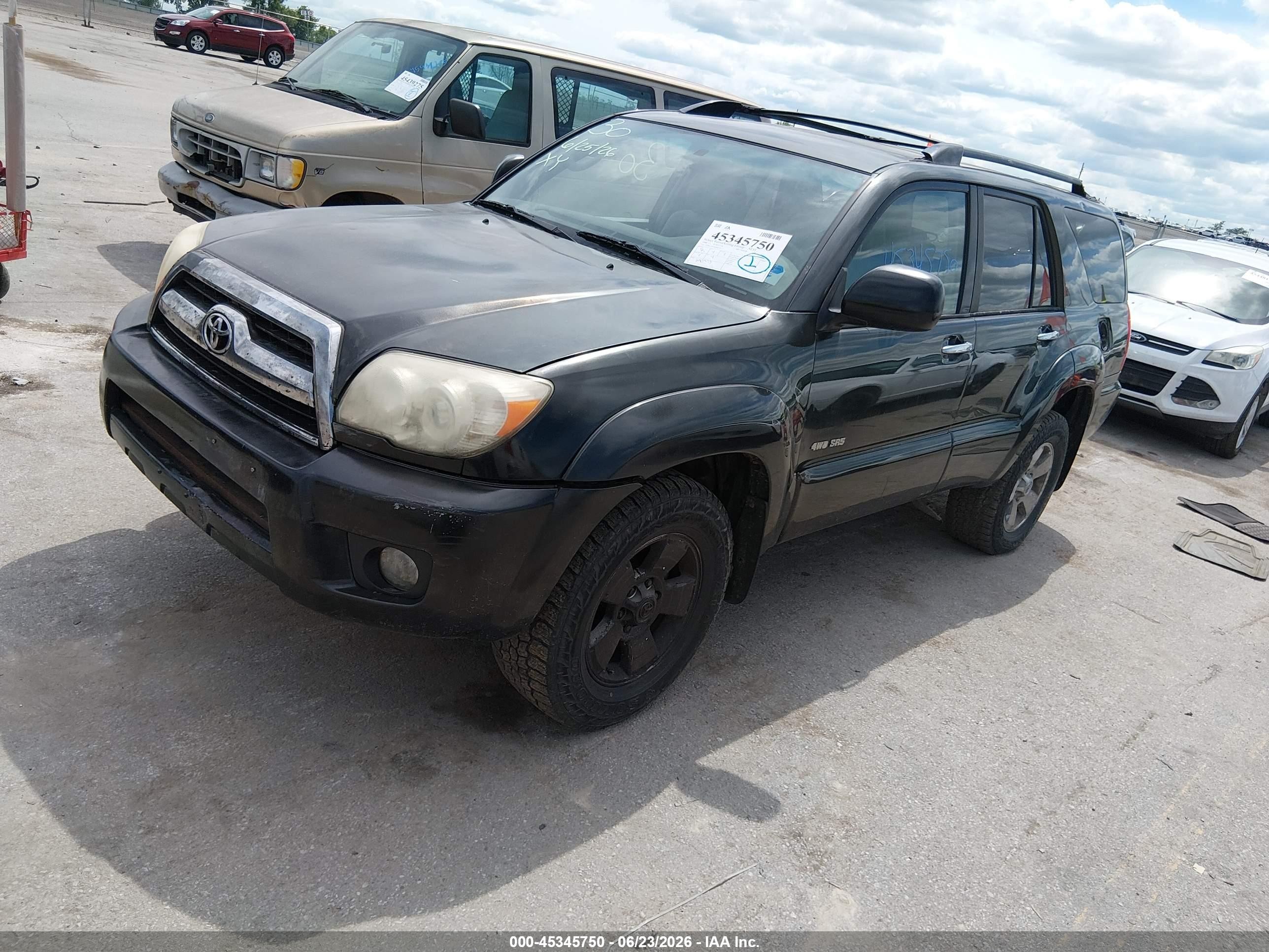 2006 Toyota 4runner Sr5 Черный vin: JTEBU14R560096529