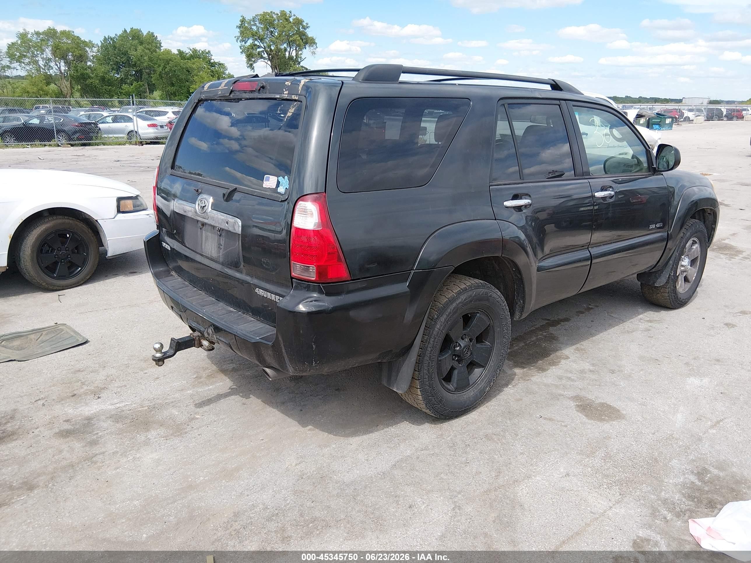 2006 Toyota 4runner Sr5 Черный vin: JTEBU14R560096529