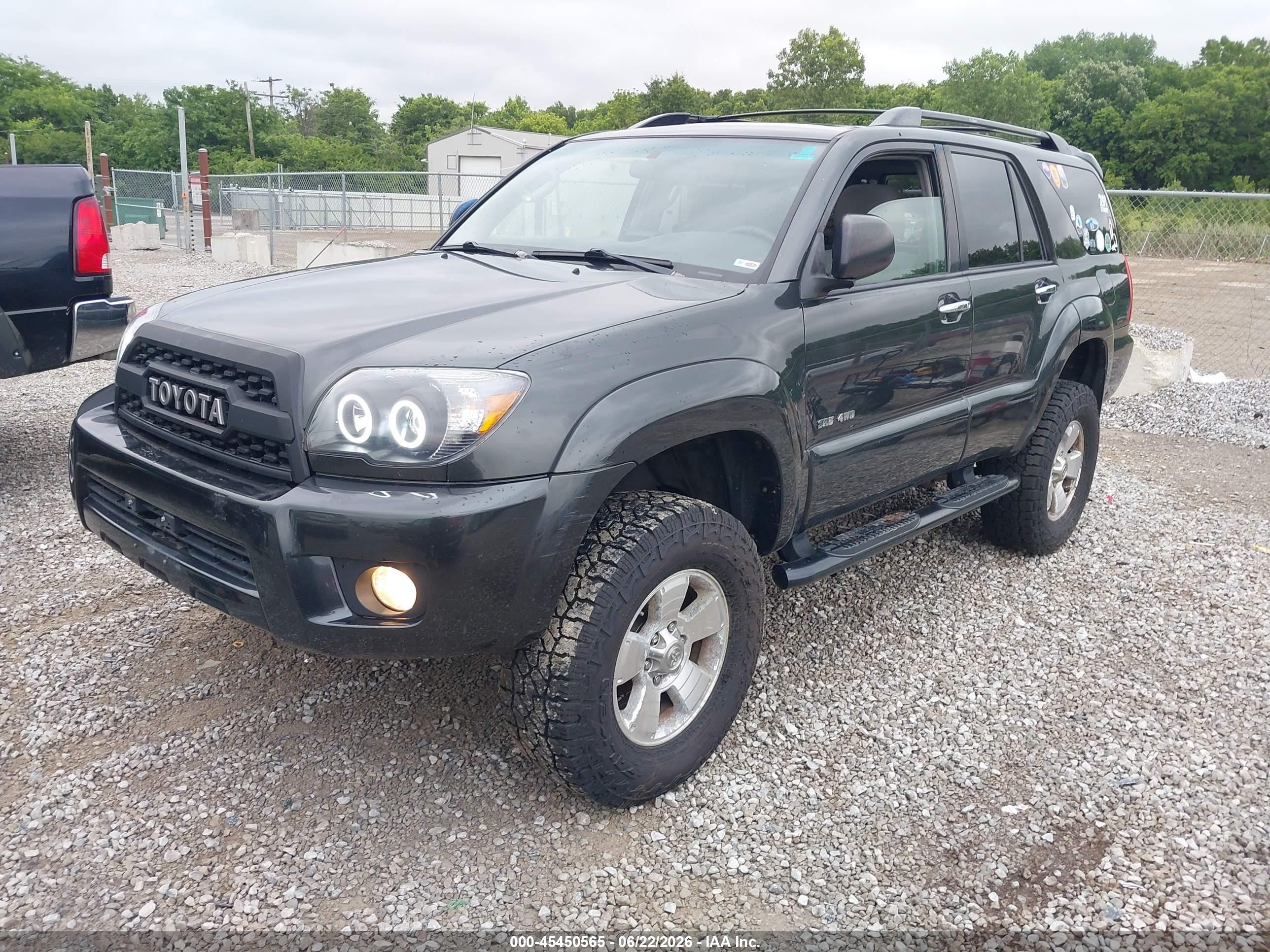 2006 Toyota 4runner Sr5 V6 Gray vin: JTEBU14R560101597