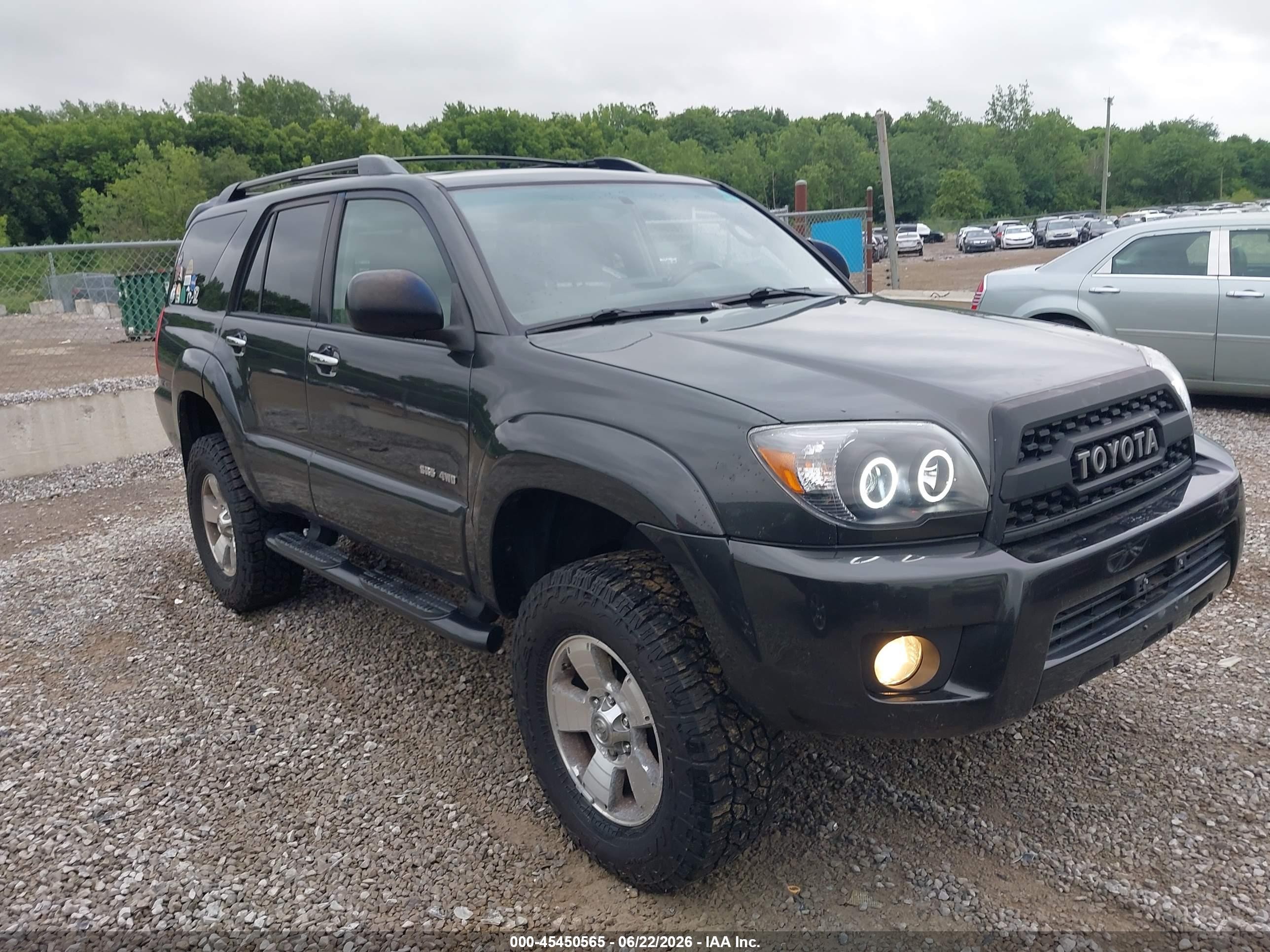 2006 Toyota 4runner Sr5 V6 Gray vin: JTEBU14R560101597