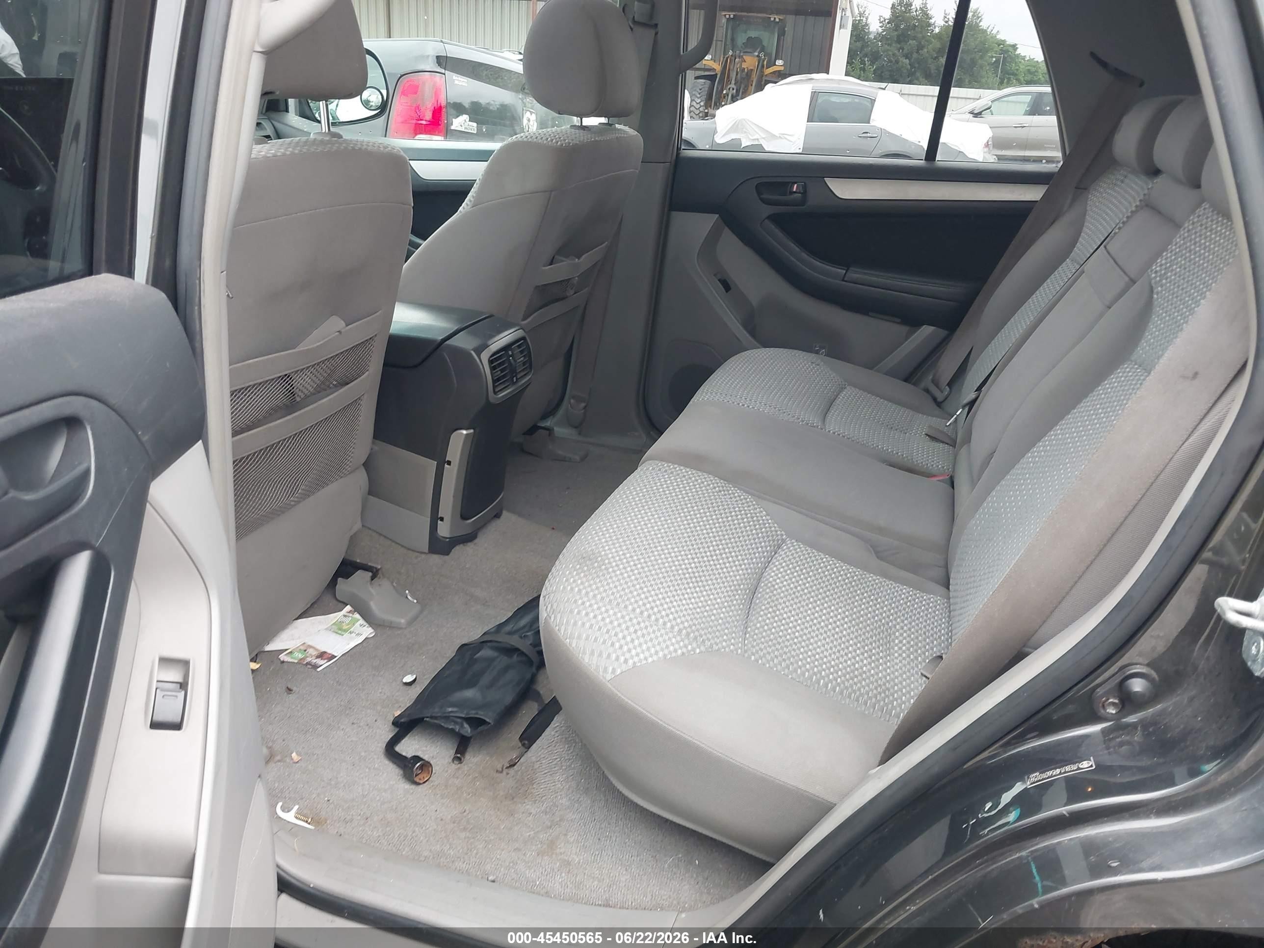 2006 Toyota 4runner Sr5 V6 Gray vin: JTEBU14R560101597