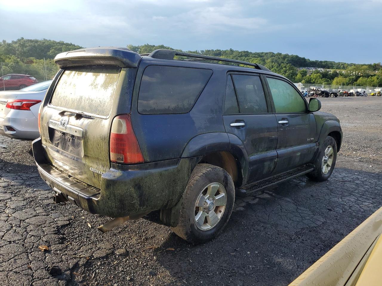 2006 Toyota 4runner Sr5 Blue vin: JTEBU14R568057313