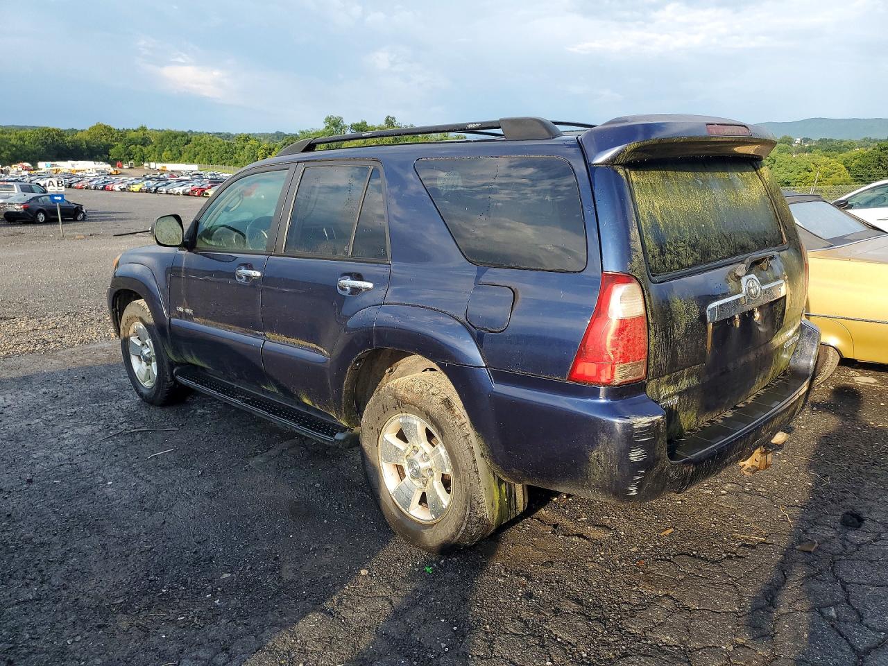 2006 Toyota 4runner Sr5 Blue vin: JTEBU14R568057313