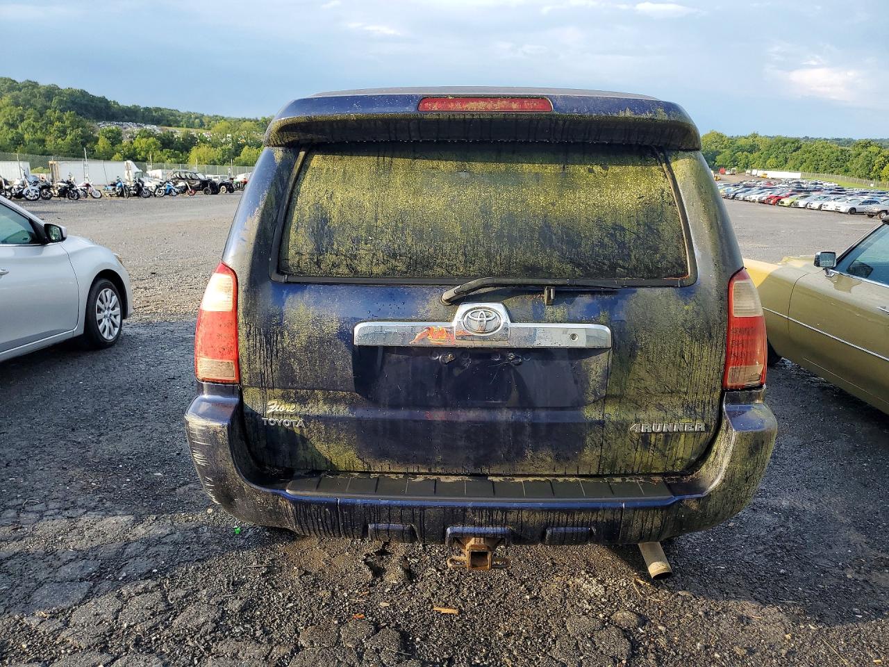 2006 Toyota 4runner Sr5 Blue vin: JTEBU14R568057313