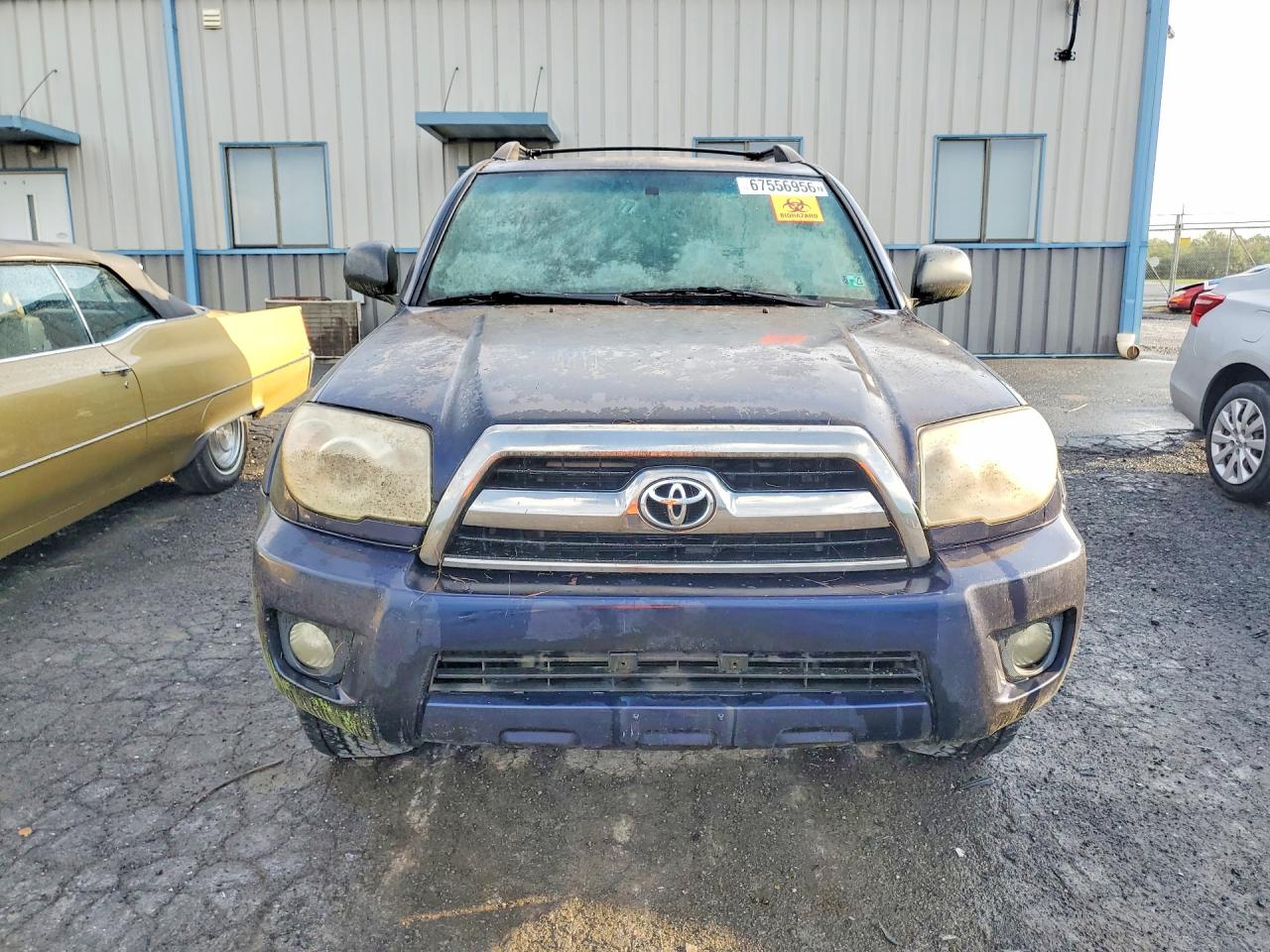 2006 Toyota 4runner Sr5 Blue vin: JTEBU14R568057313